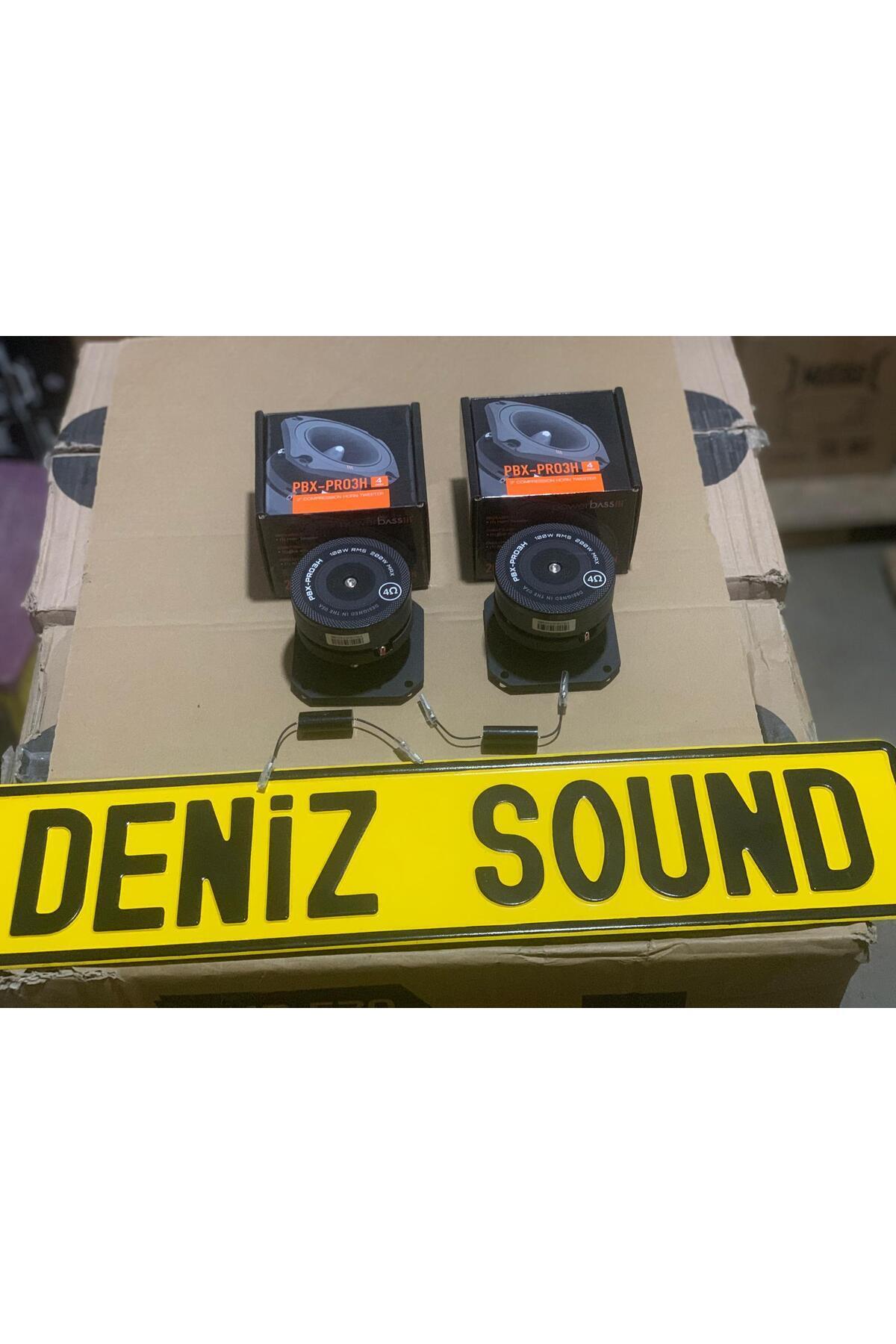 Deniz Sound Garage PBX-PRO3H | Powerbass PBX Serisi 7,6 cm Horn