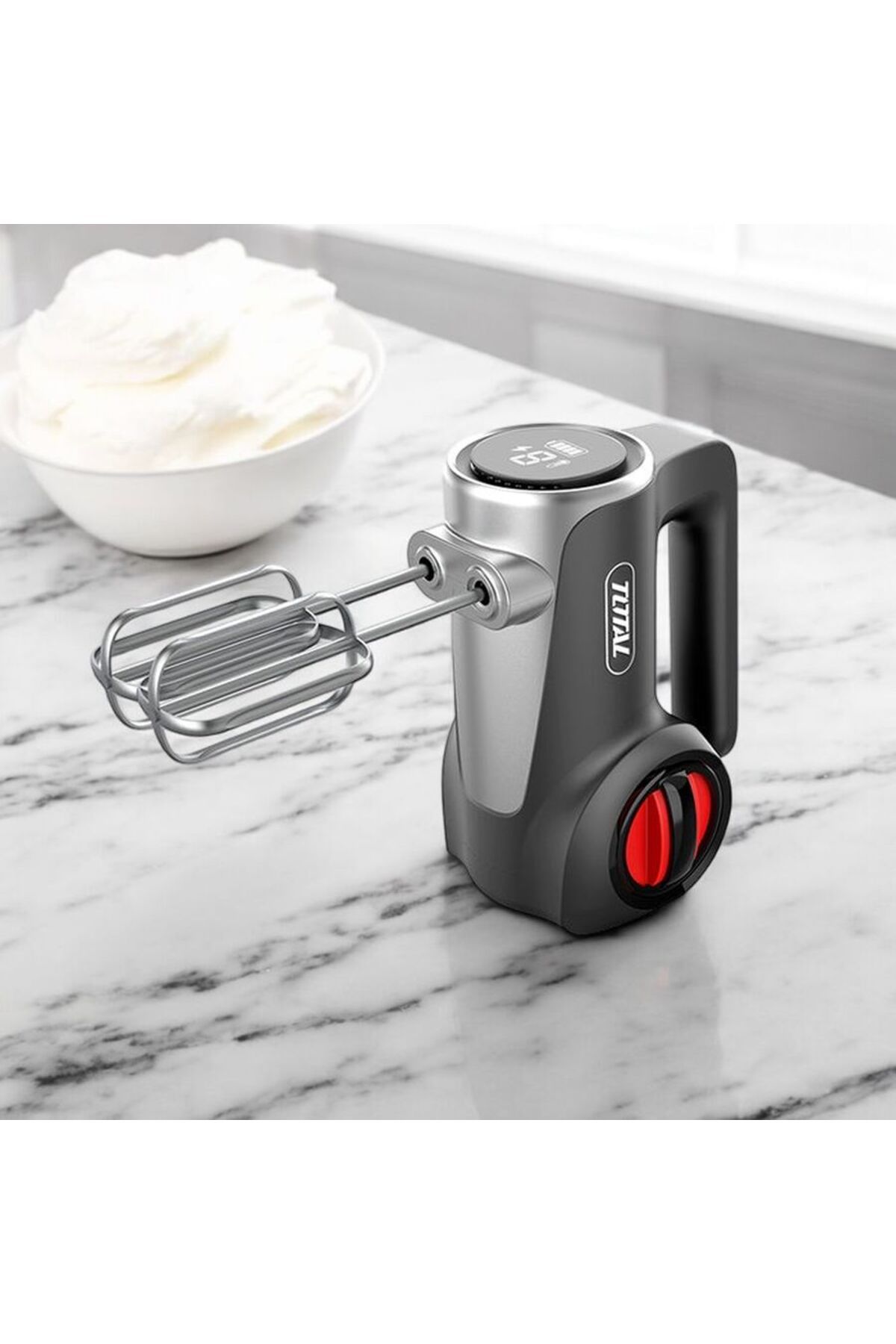 TOTAL-Cordless Hand Mixer 7 Speed 16V 7