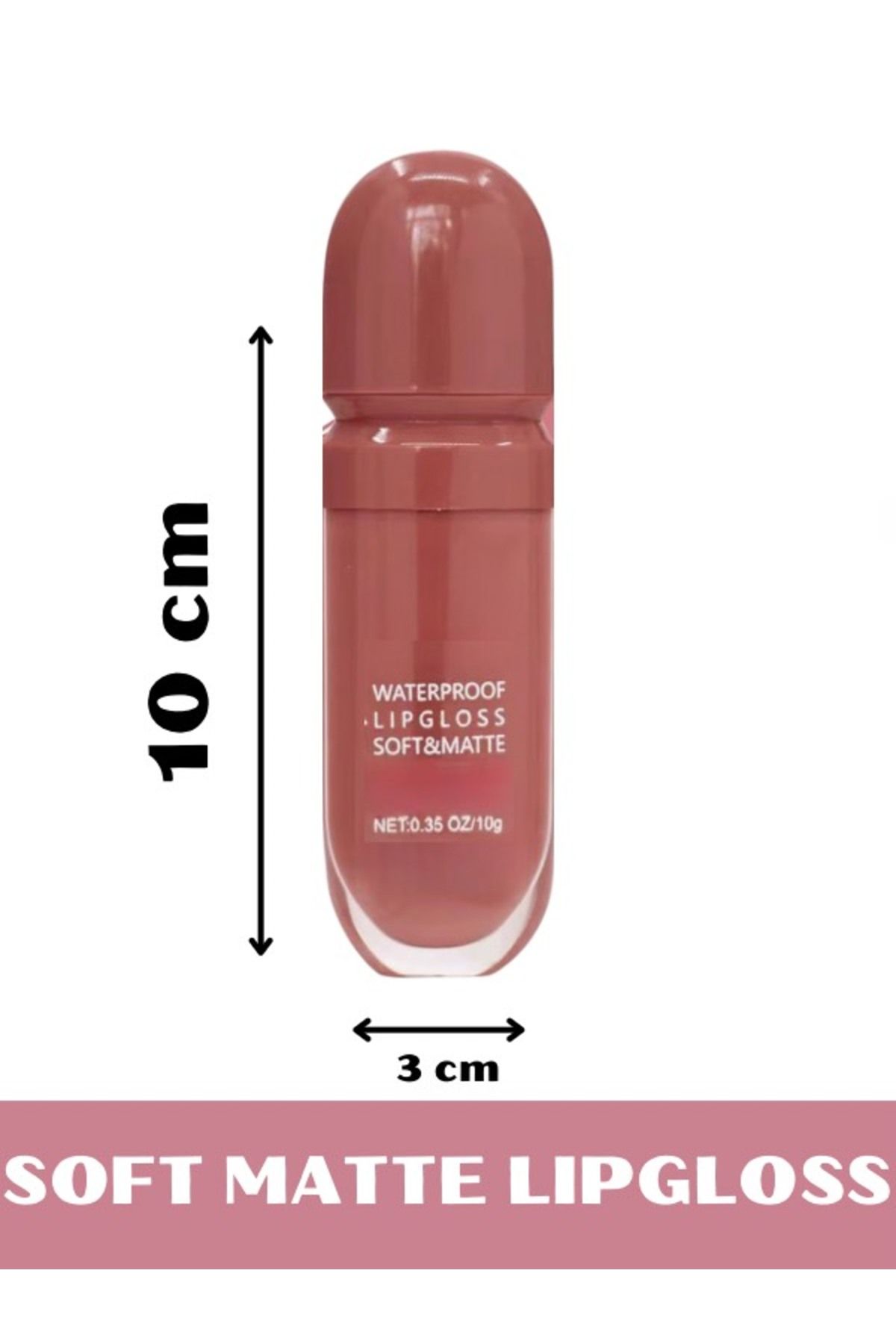 NUNUKO-Soft Matte Kk Lipstick - Soft Version and Creamy Texture (Not Purulent) 3