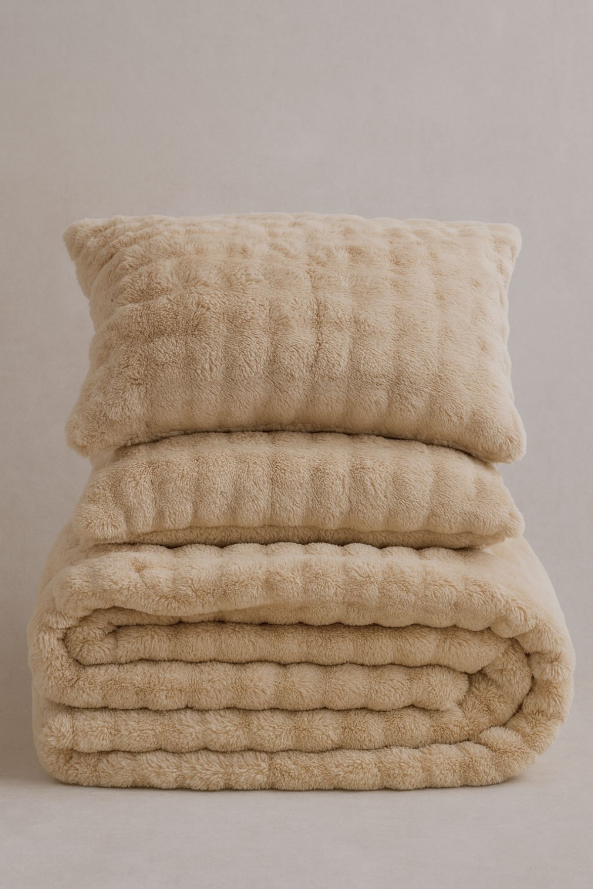 sutra-Bubble Rabbit Feather Double Duvet Bedspread Set 1