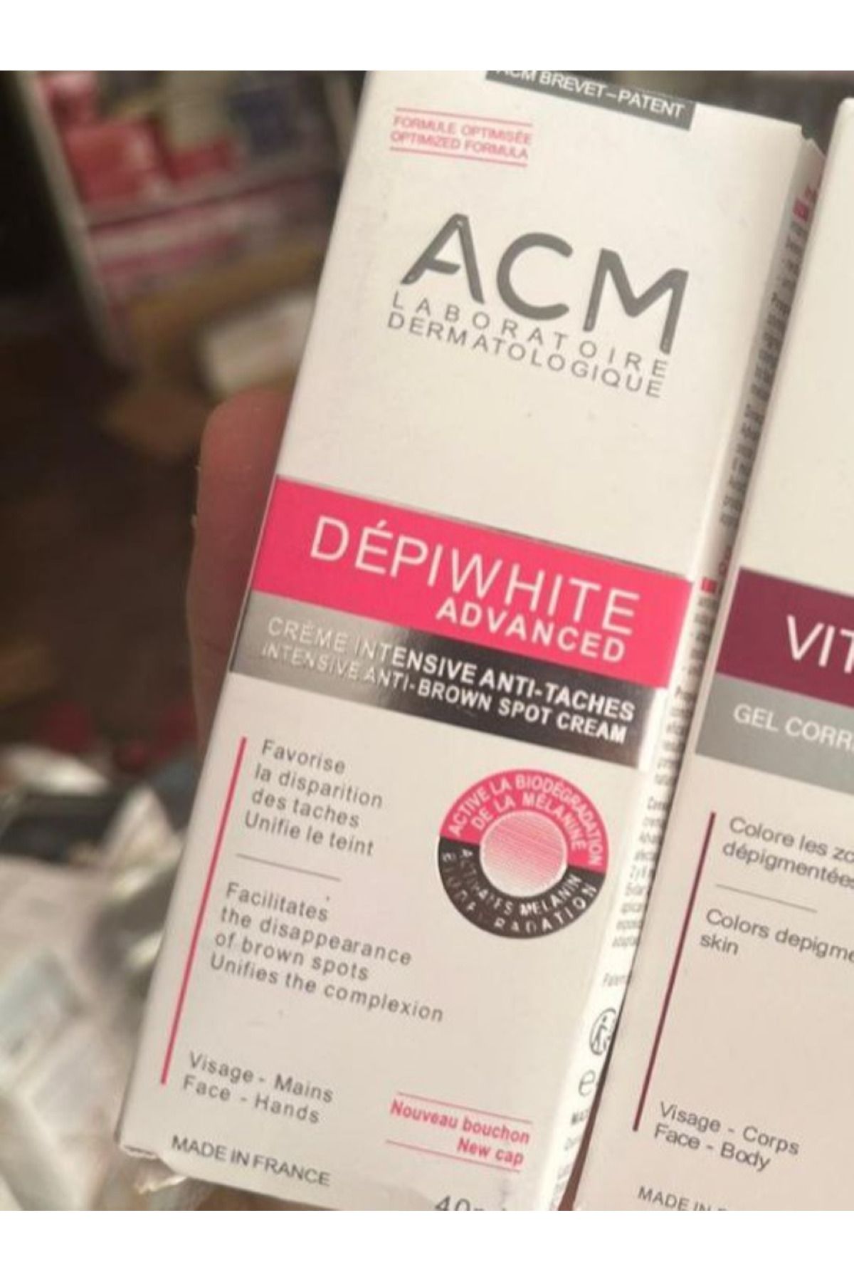 ACM-Depiwhite Advanced Anti-Blemish Cream Skin Whitening Effective Against Blemishes Orginal 40 ml 2025 7