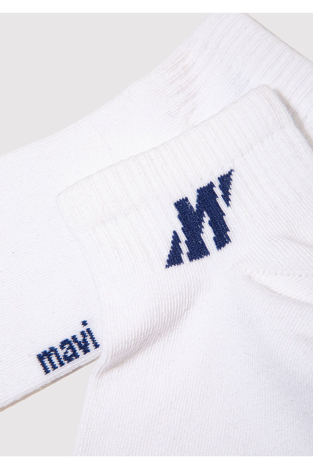 Mavi-White Booties Socks 0911962-620 2