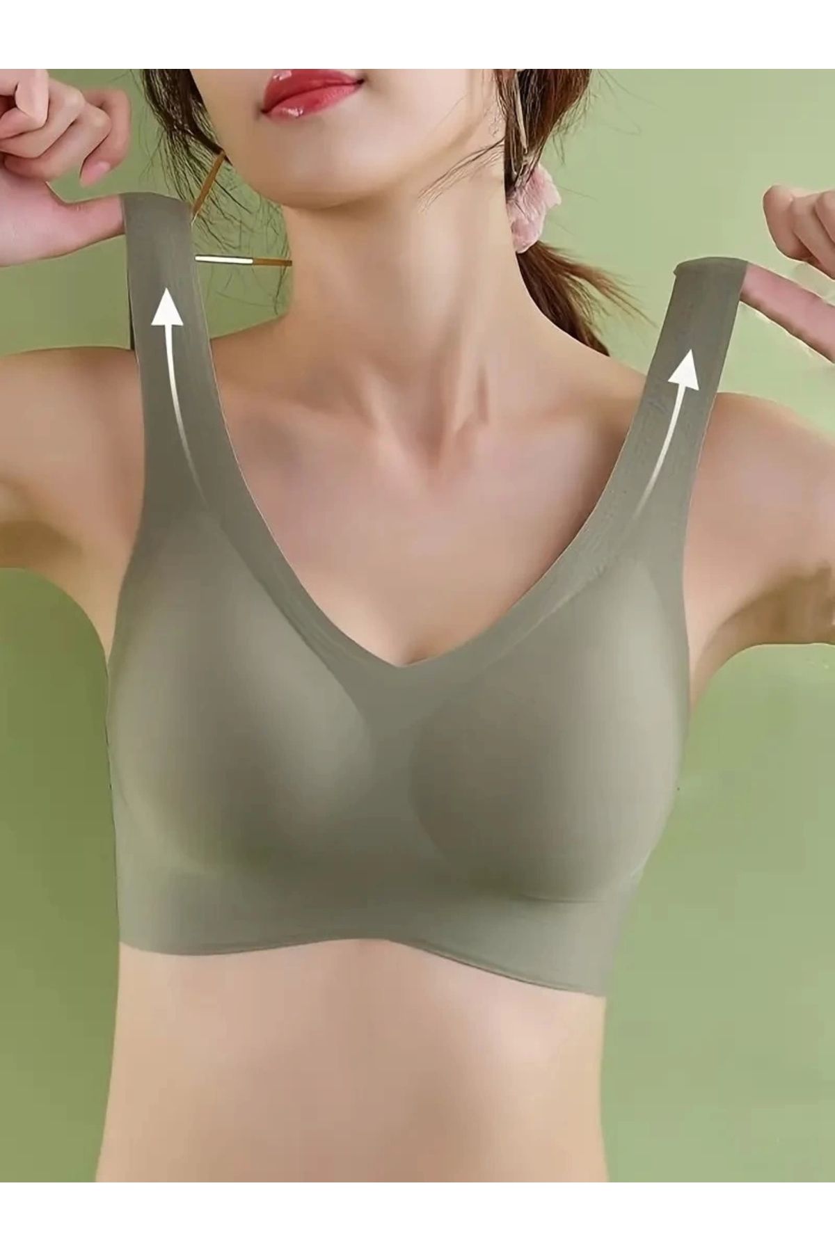 Kocabey-Freshness 1214L Women's Sponge Laser Cut Bustier Bra 5