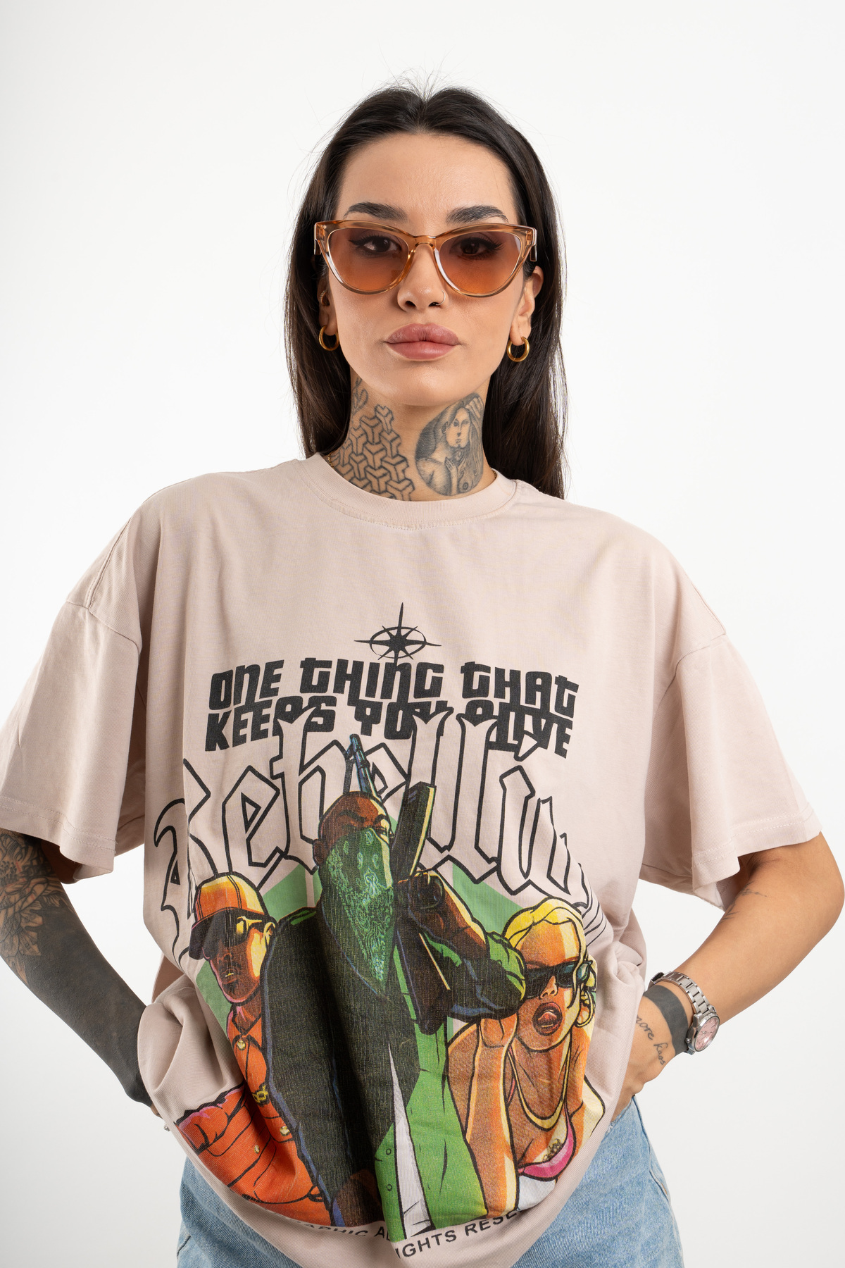 VAS.QUE Unisex Cateye Retro Güneş Gözlüğü