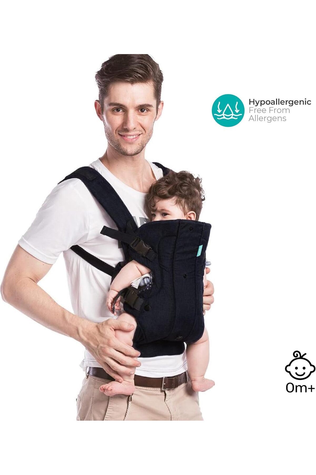 Moon-KaryGo 4-in-1 Reversible Baby Carrier - Lightweight, Ergonomic, Convertible Design 5