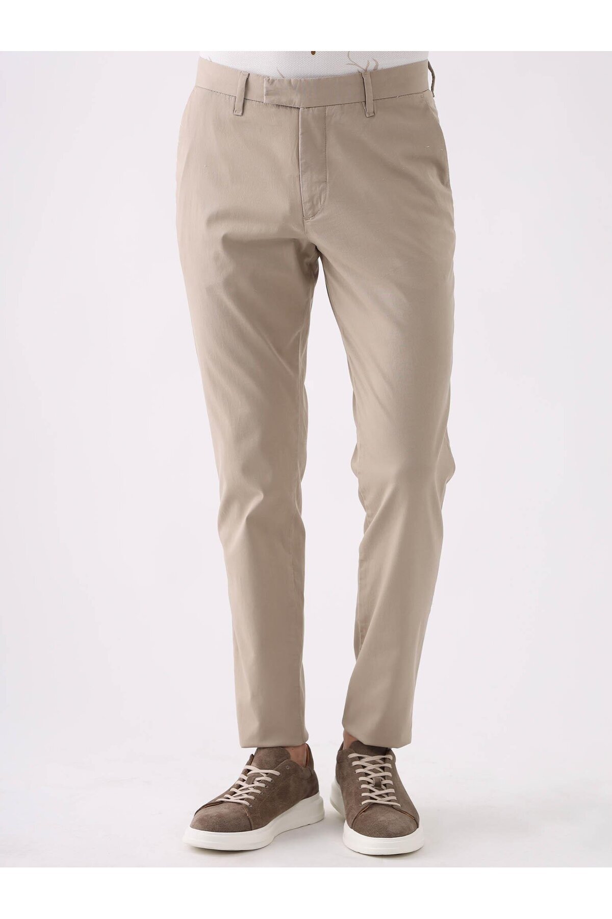 دافی شلوار راحتی ساده مردانه بژ