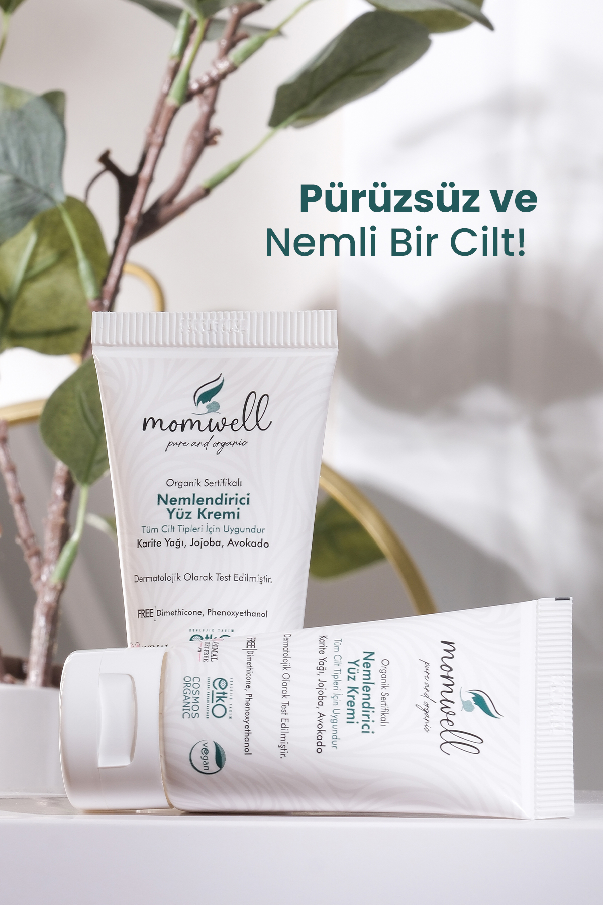 Organik Nemlendirici Yüz Kremi | Yoğun Nem & Doğal Bakım | 50 ml — TYCYO1YX2N169020159137655 — تصویر 4 از 6