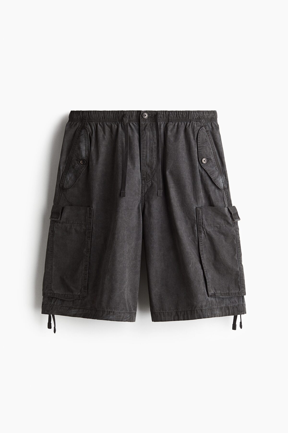 شلوارک گشاد کارگو اچ اند ام شلوارک برمودا H&M