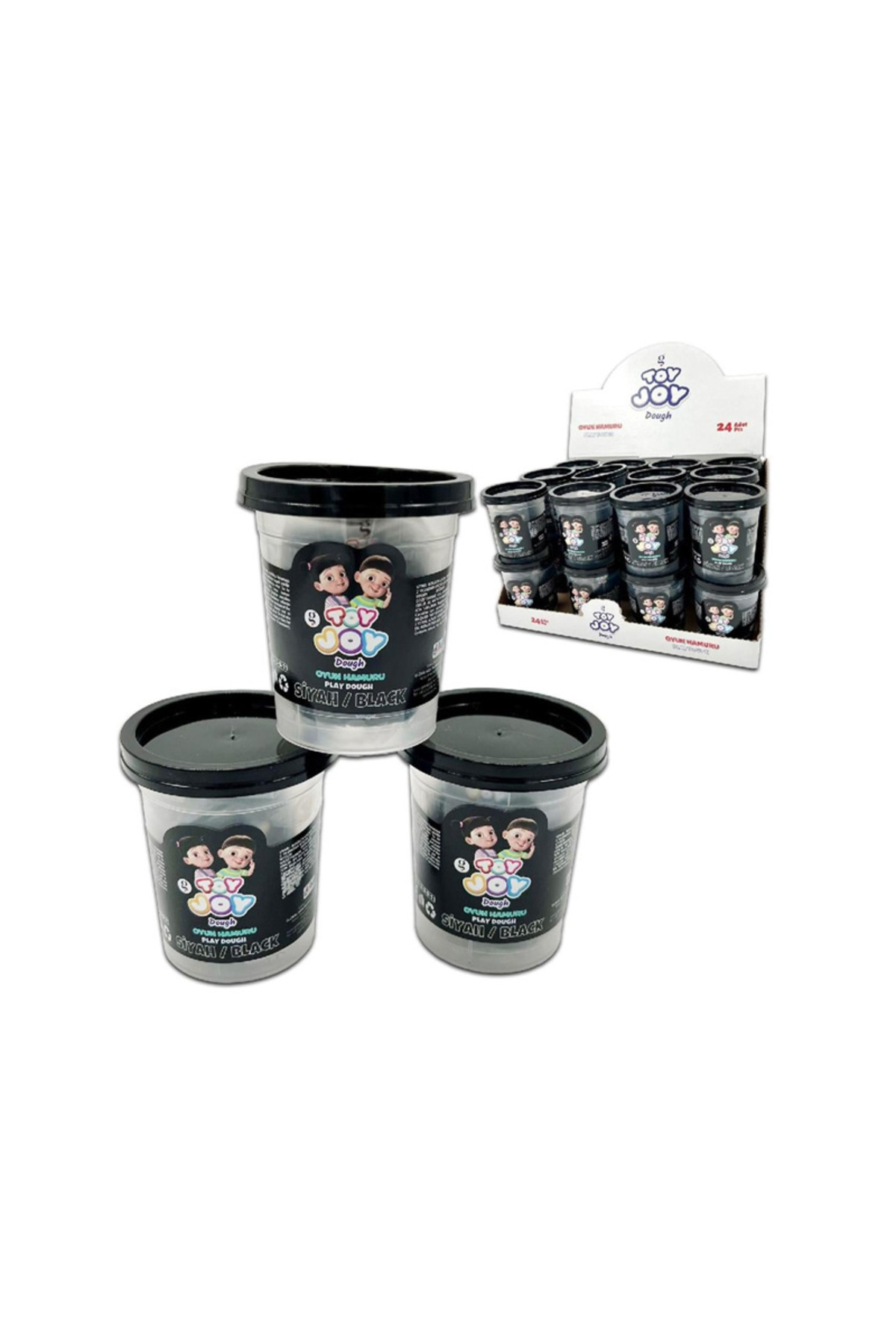 TOYJOY Toy Joy Oyun Hamuru Siyah 120 Gr 1704 (Adet)