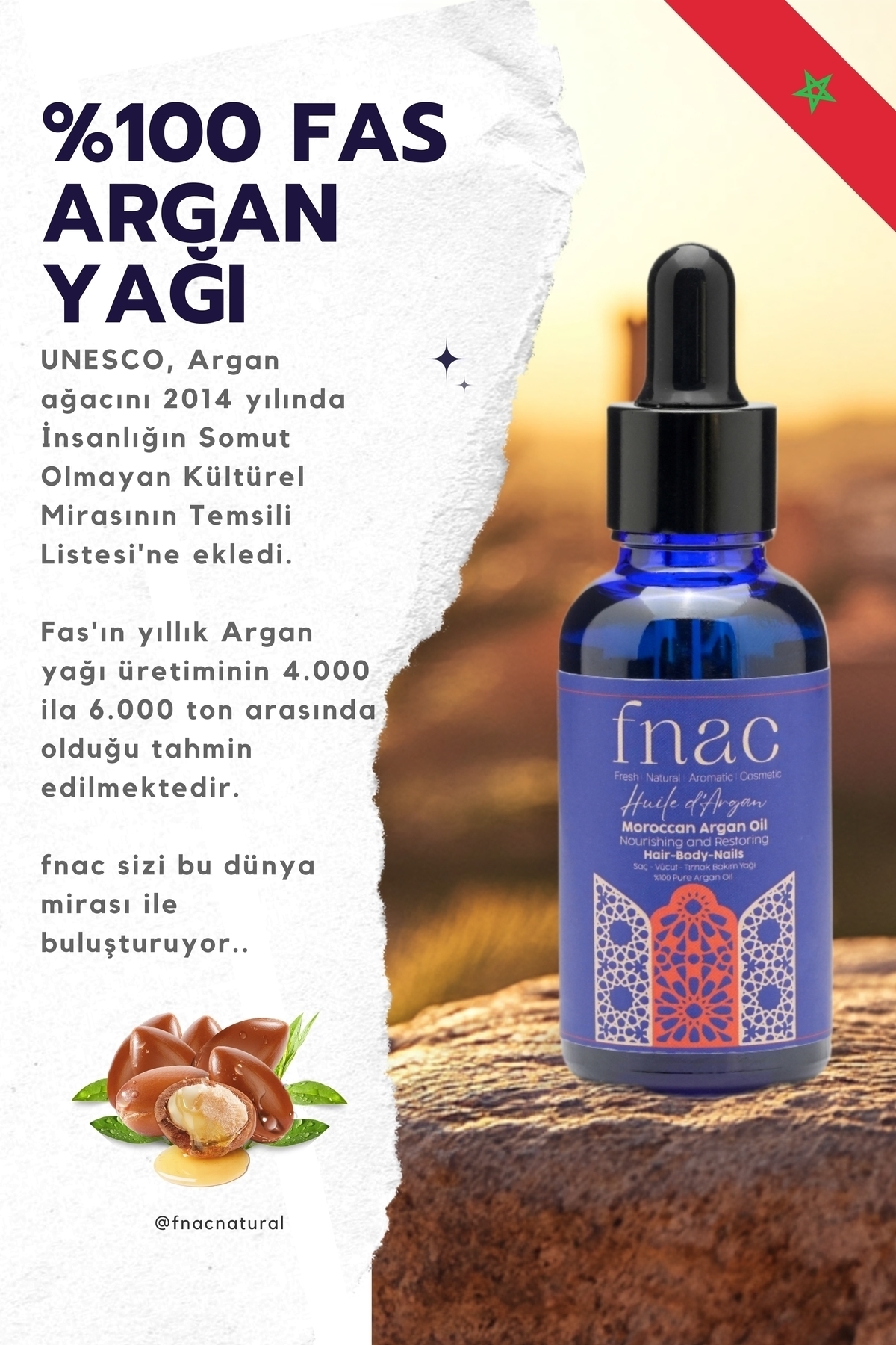 | Saf Ve Doğal %100 Fas Argan Yağı | Saç & Cilt & Tırnak Bakım Yağı| Cam Damlalık&sprey Başlık — fncarg01 — تصویر 3 از 6