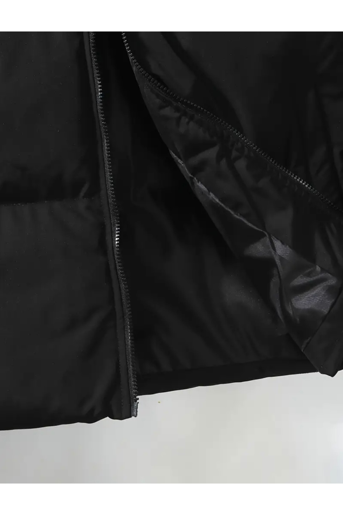 Yeni Sezon Erkek Su ve Rüzgar Geçirmez Şişme Mont — مشکی MYMONT33 — تصویر 4 از 5