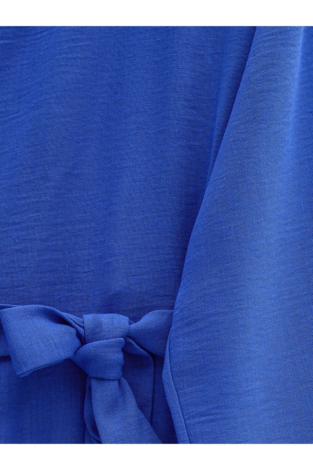 Modamorfo-Long Cap with Double Tie on the Front -Saks 3