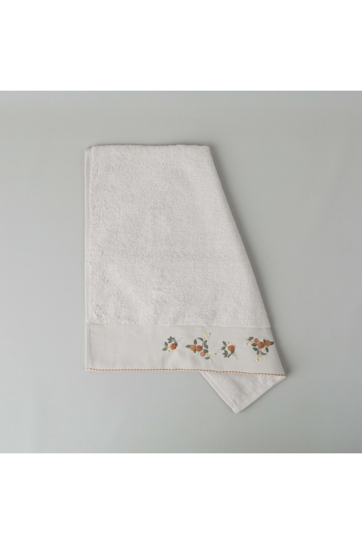 Linens-Ladina Bamboo Face Towel 50X85 cm Light Beige 1