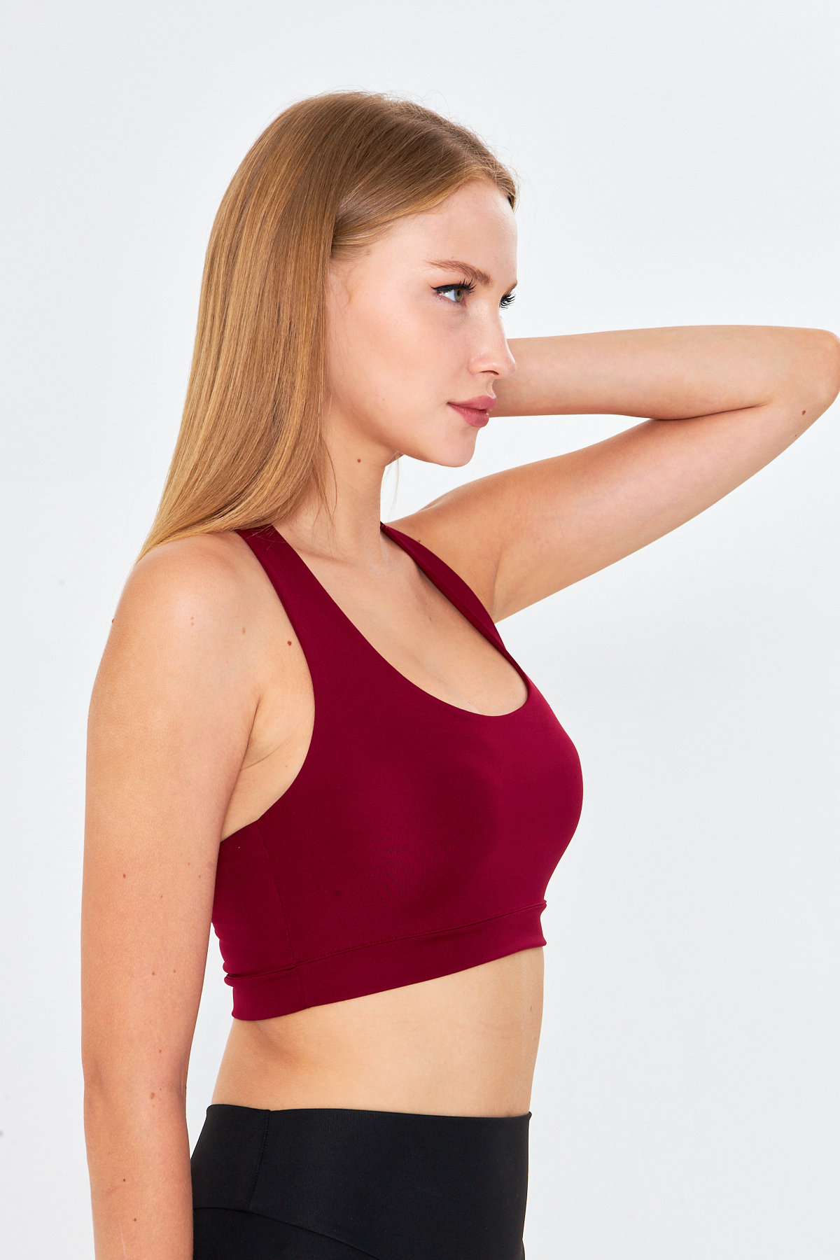 FLAMOVA SIRT ÇAPRAZ DETAYLI SPOR SÜTYENİ SPOR BRALET görsel 3