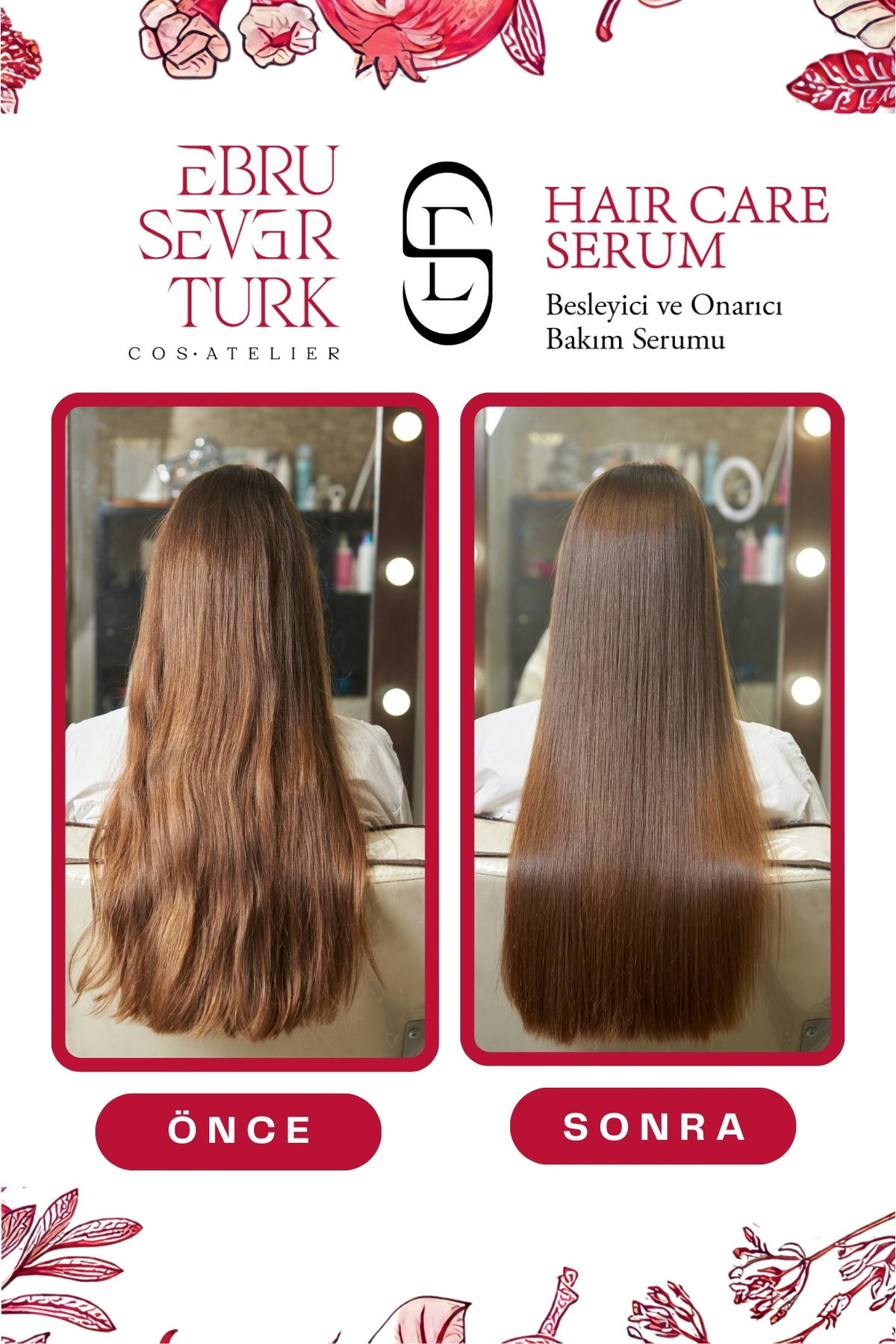 Besleyici ve Onarıcı Hair Care Saç Serumu 16 Çeşit Bitkisel Yağdan Oluşan Hair Çare — EbruSaç — تصویر 2 از 5