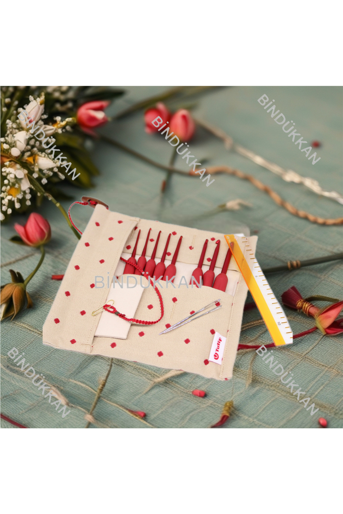 Tulip-Etimo Red Red Crochet Set 2