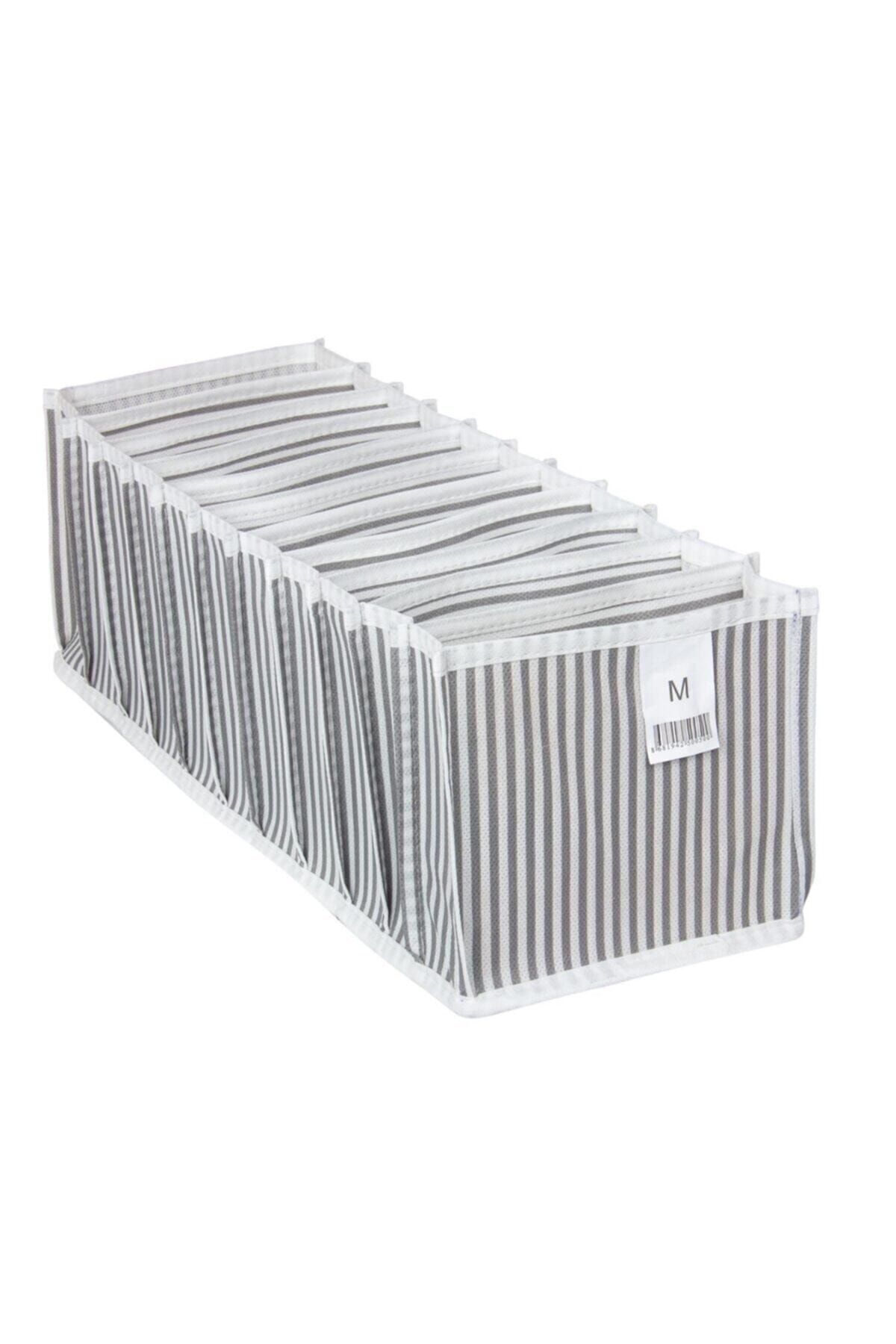 ALAS Akordiyon Organizer Çekmece Içi Düzenleyici Gri Medium Orta