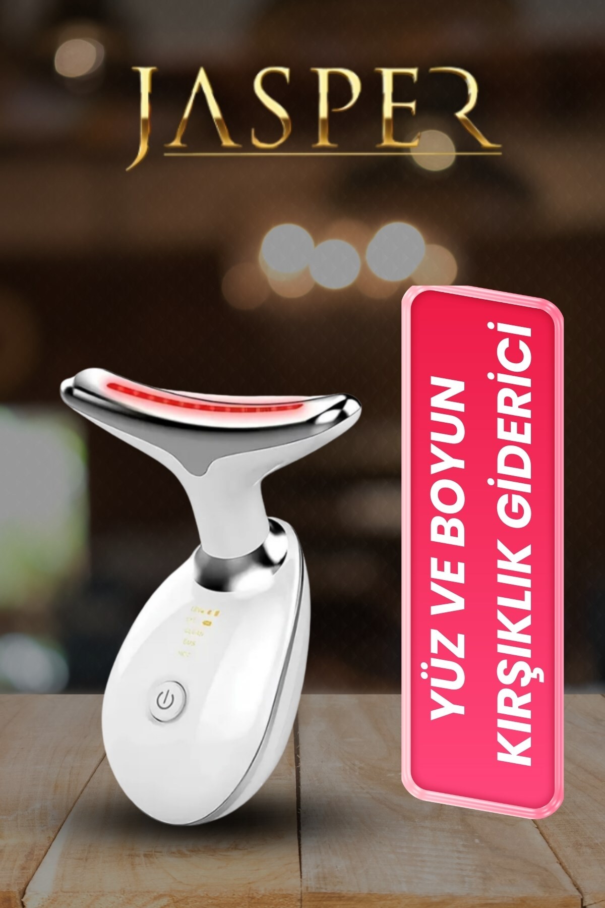 Xo Yüz Ve Boyun Sıkılaştırıcı Güzellik Cihazı – Kırışıklık, Gıdık Ve Sarkma Karşıtı Ems — سفید PRA-12754948-6739