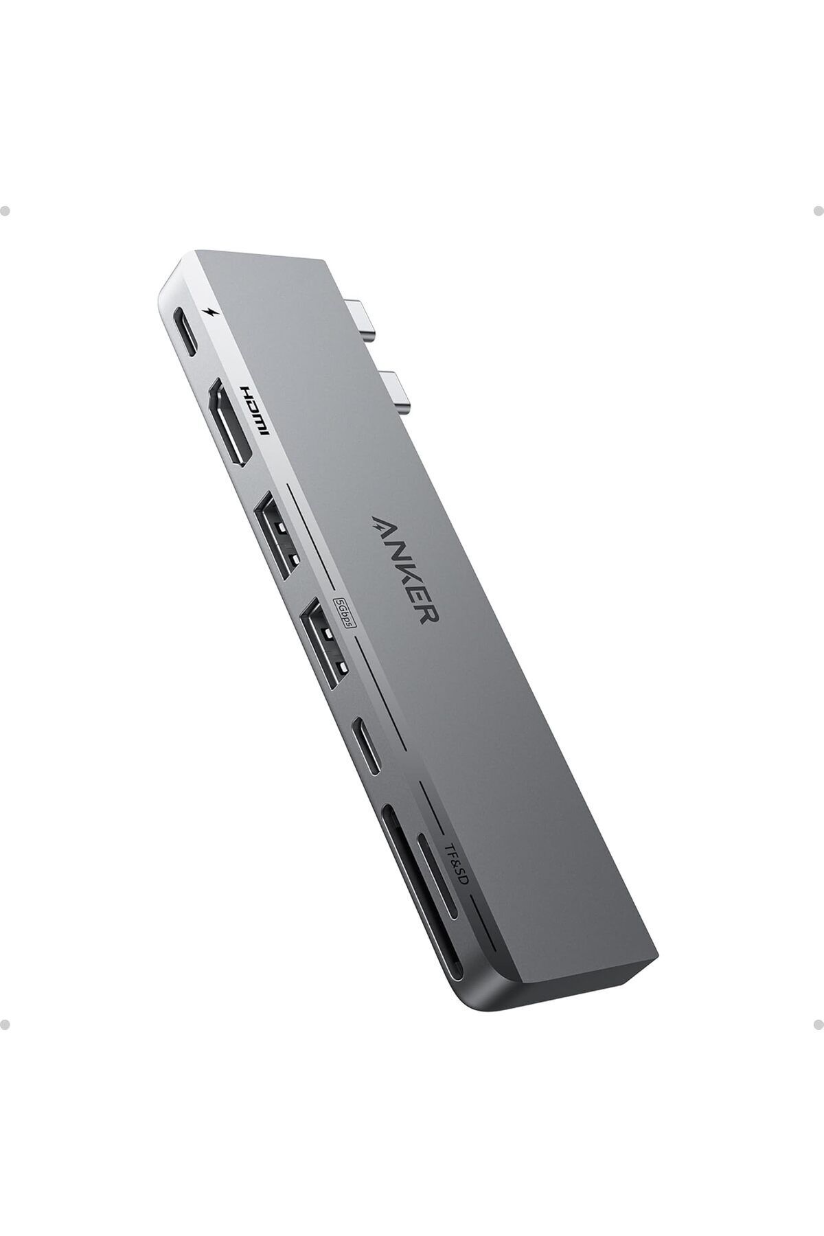 Anker-USB C Hub for MacBook, 547 USB-C Hub (7-in-2), Compatible with Thunderbolt 4 USB C Port 1