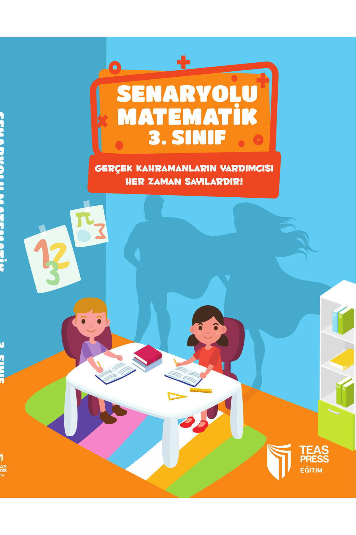 Teas Press Yayınları 3. Sınıf Senaryolu Matematik Kitabı