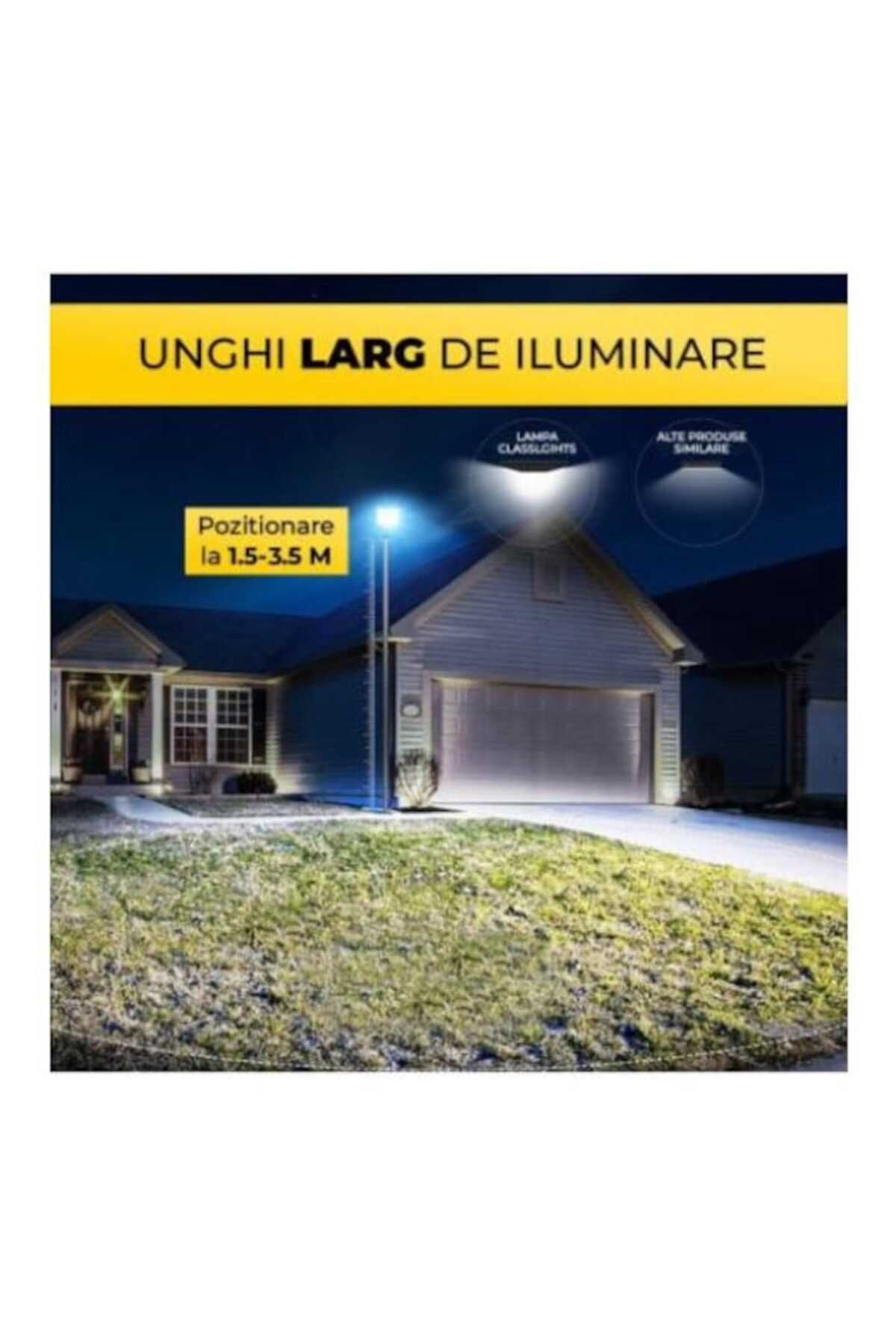 Jortan-Solar Lamp 2400W, Waterproof IP66, Light Sensor, Timer Function, Energy Saving and Environmen 3