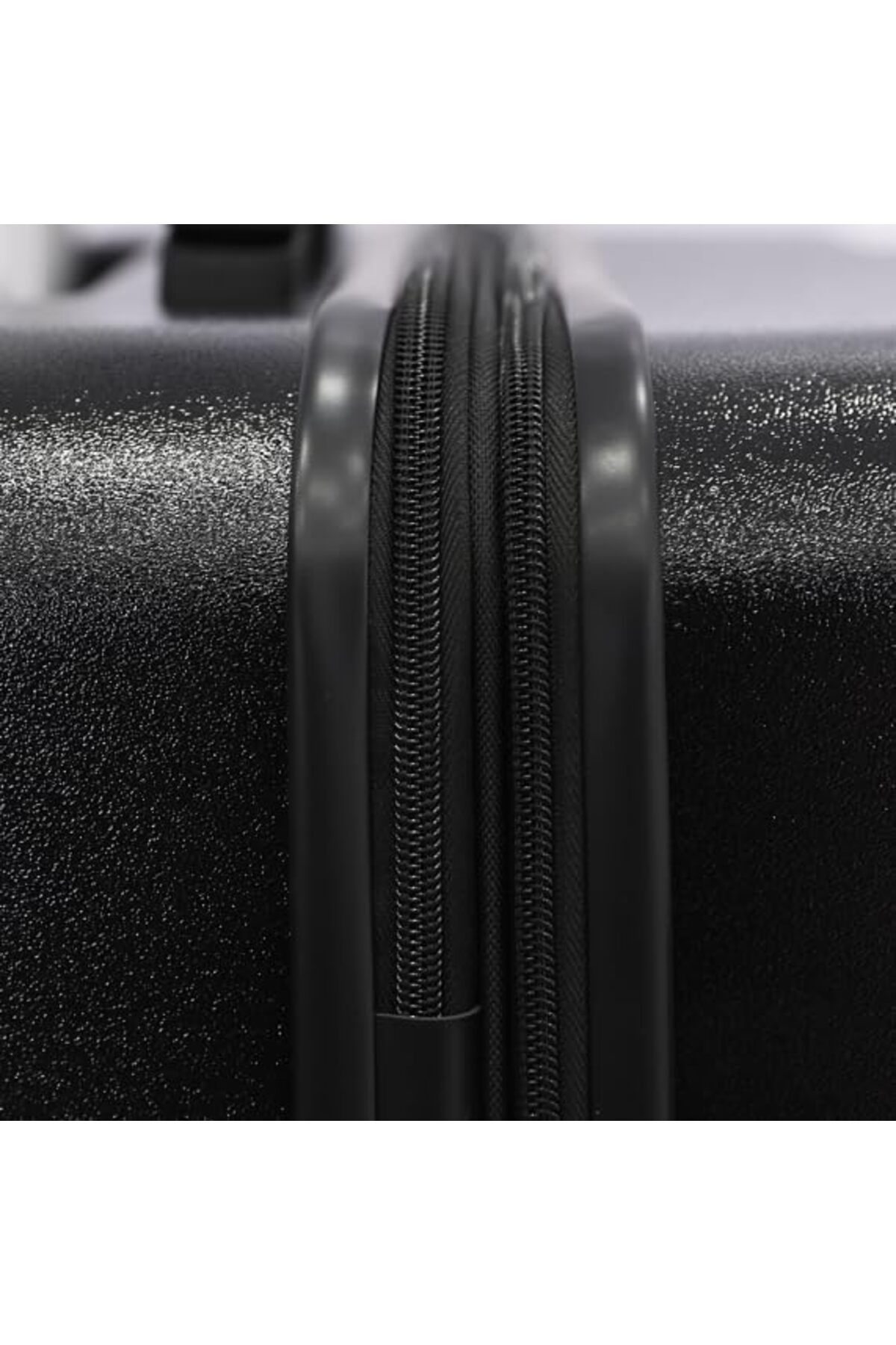 Calvin Klein-Overlay Luggage Lightweight Spinner Suitcase with TSA Lock (Black, Set of 3) 5