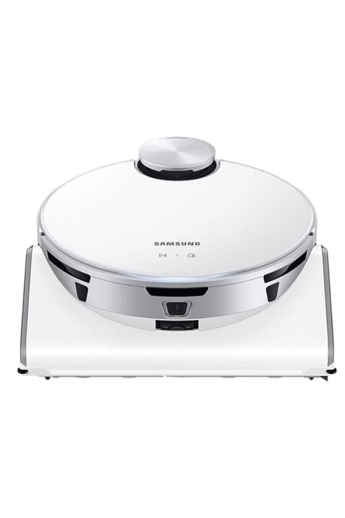 Samsung-Robot aspirator Jet Bot AI VR50T95735W/GE, 170 W, 0.2 L, Recunoaștere obiecte AI, Senzor 3D, C 3