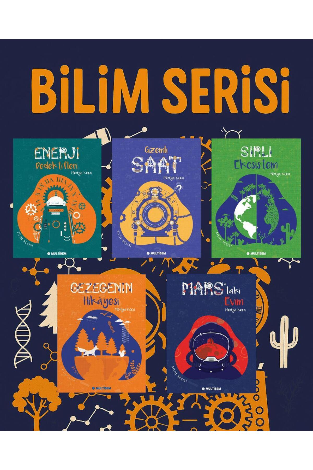 Multibem Yayınları BİLİM SERİSİ - İLKOKUL OKUMA KİTAPLARI - 5Lİ