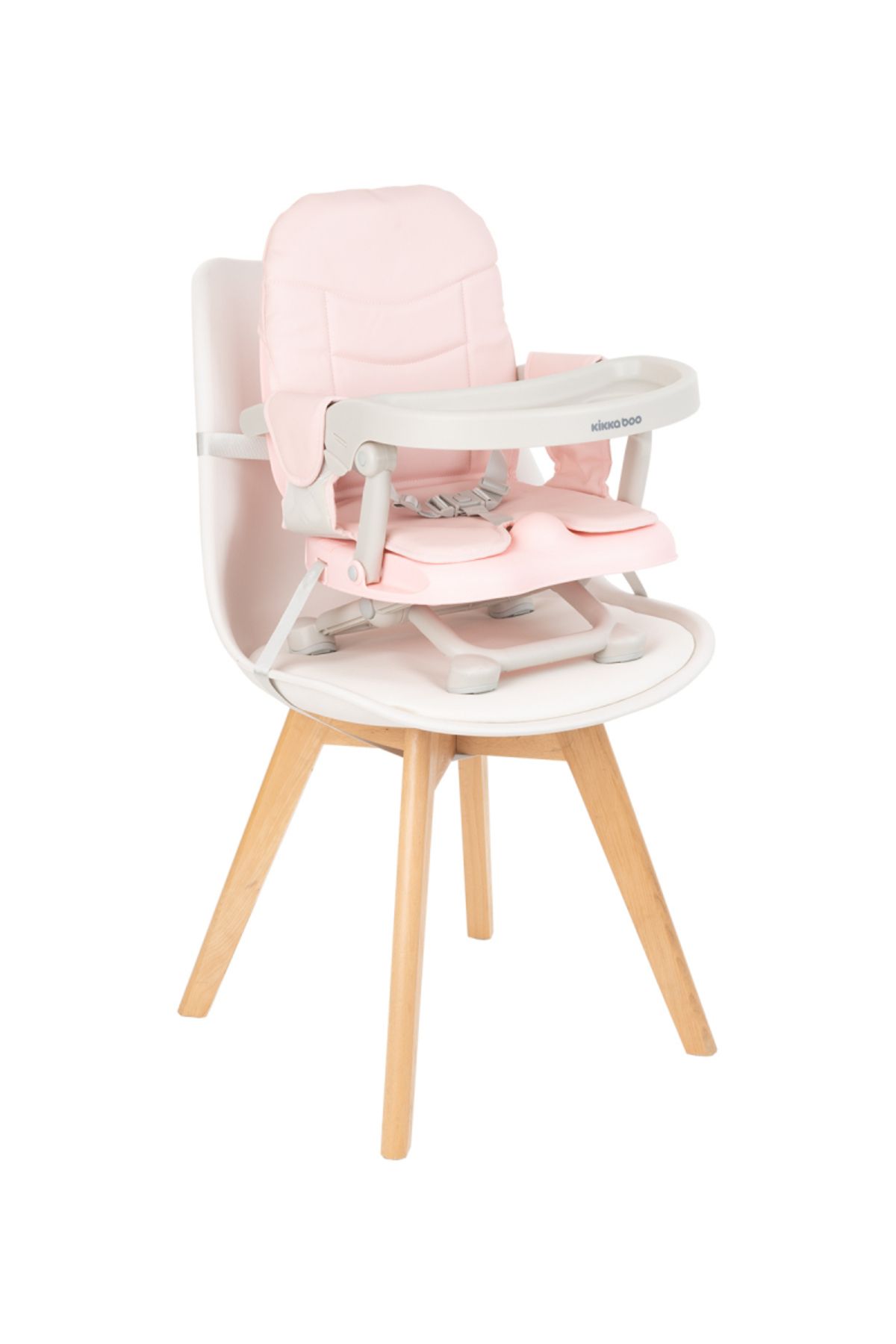 Kikka Boo-KikkaBoo children's table riser with compact folding, soft seat and 4-inch adjustable height 7