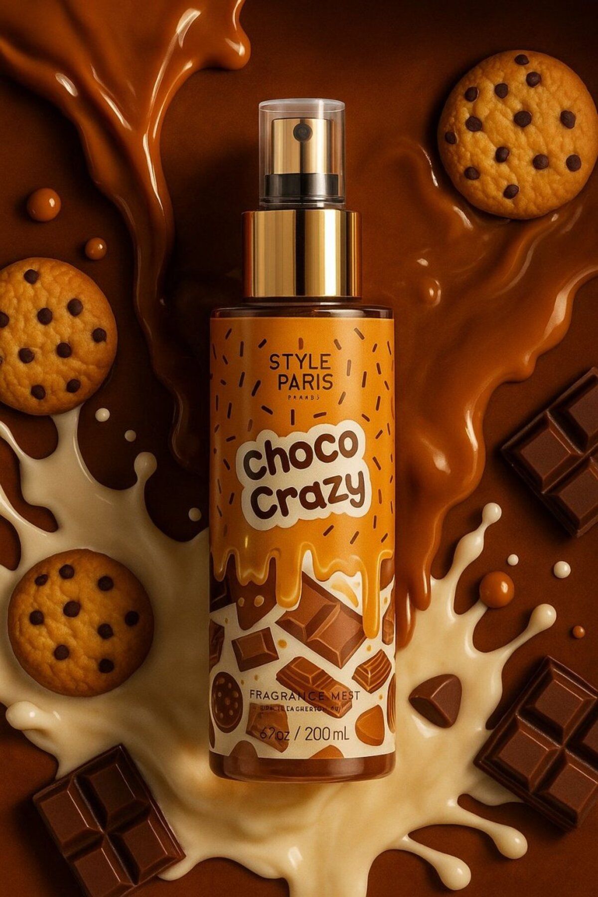Style Paris-Spray de corp Choco Crazy - Style Paris, 100 ml 2