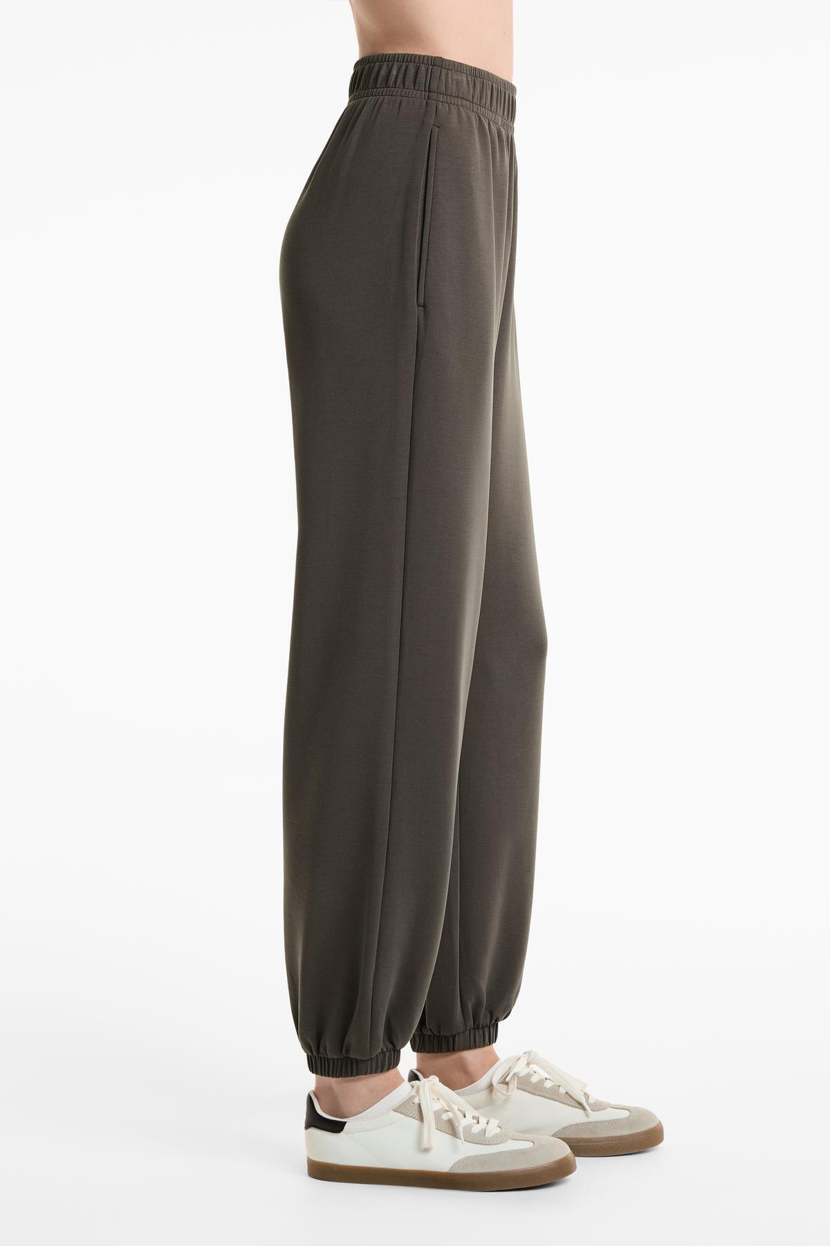 Oysho-Soft-touch joggers with modal 6