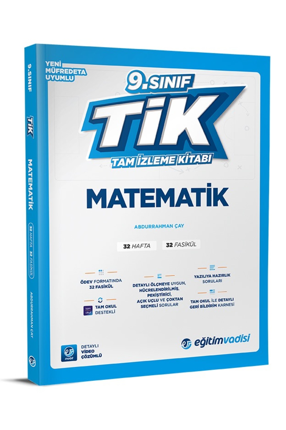 Eğitim Vadisi 2025 9. Sınıf Matematik Tik Tam İzleme Kitabı