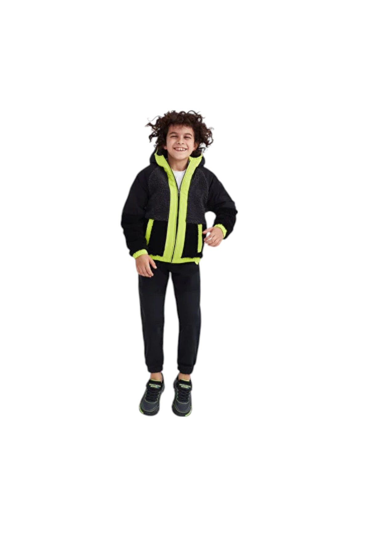 اسکچرز ژاکت پشمی زیپ‌دار