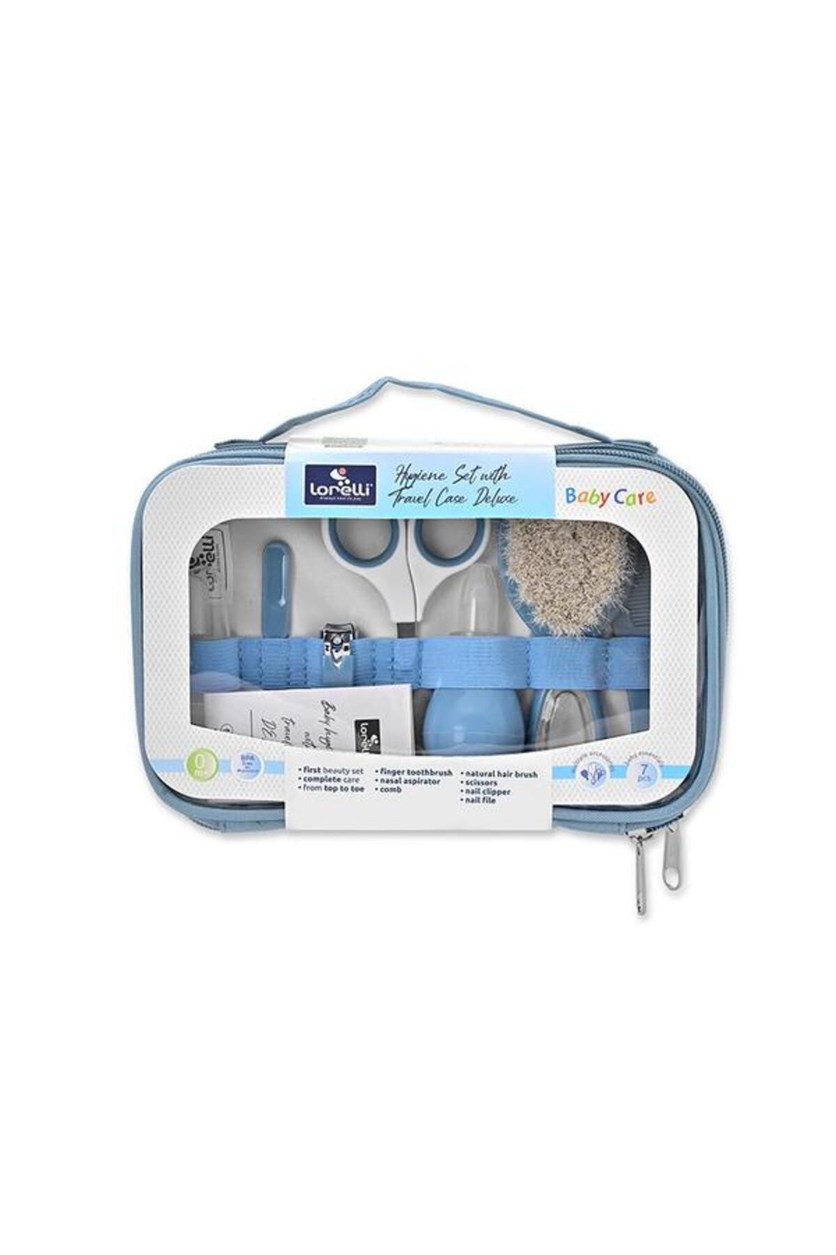 LORELLİ-Set de ingrijire bebelusi Lorelli, 7 produse esentiale, 0 luni+, Albastru 3