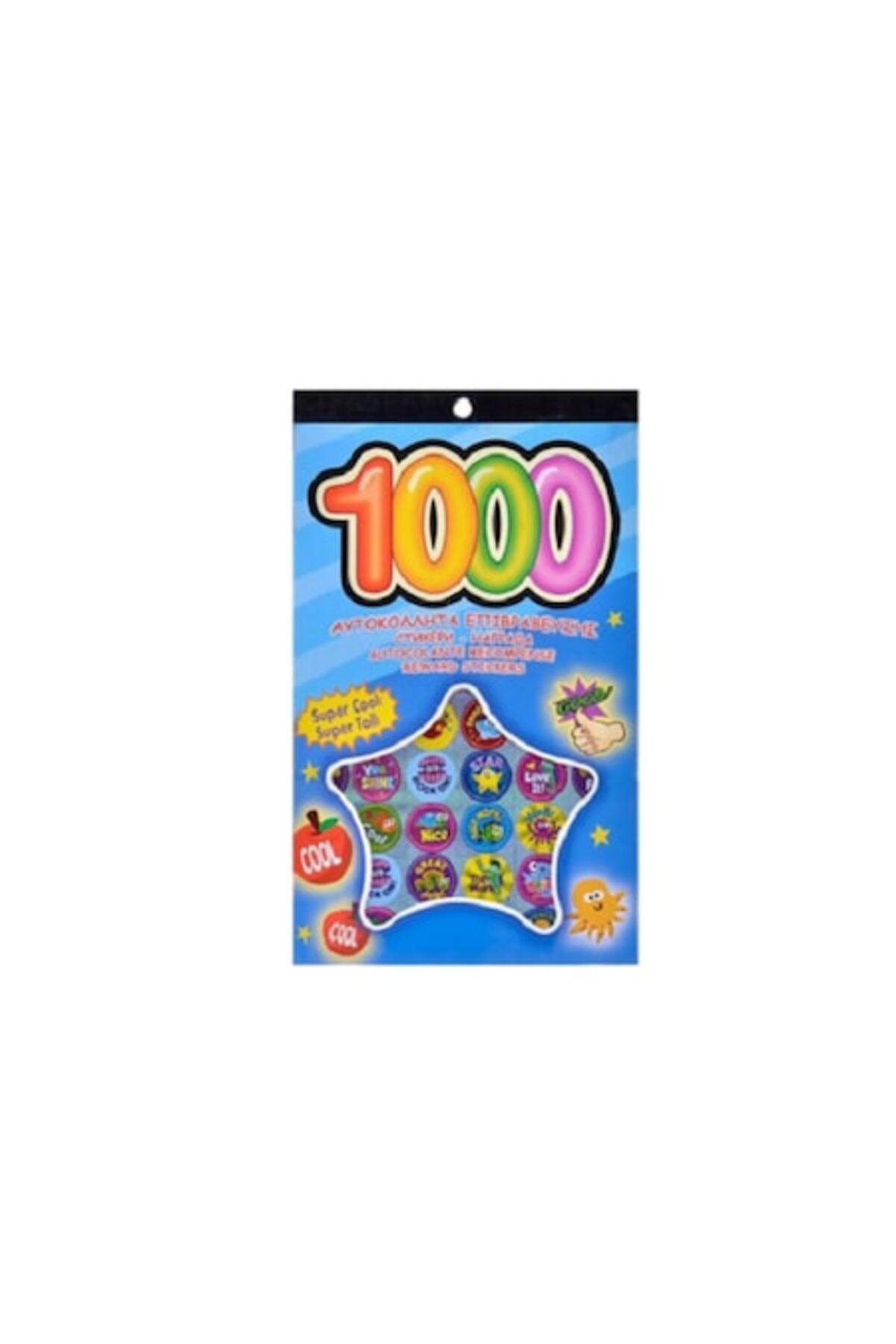 SOHO-Notebook with 1000 Stickers, Different Sizes and Designs, Super Cool, Multicolor 1