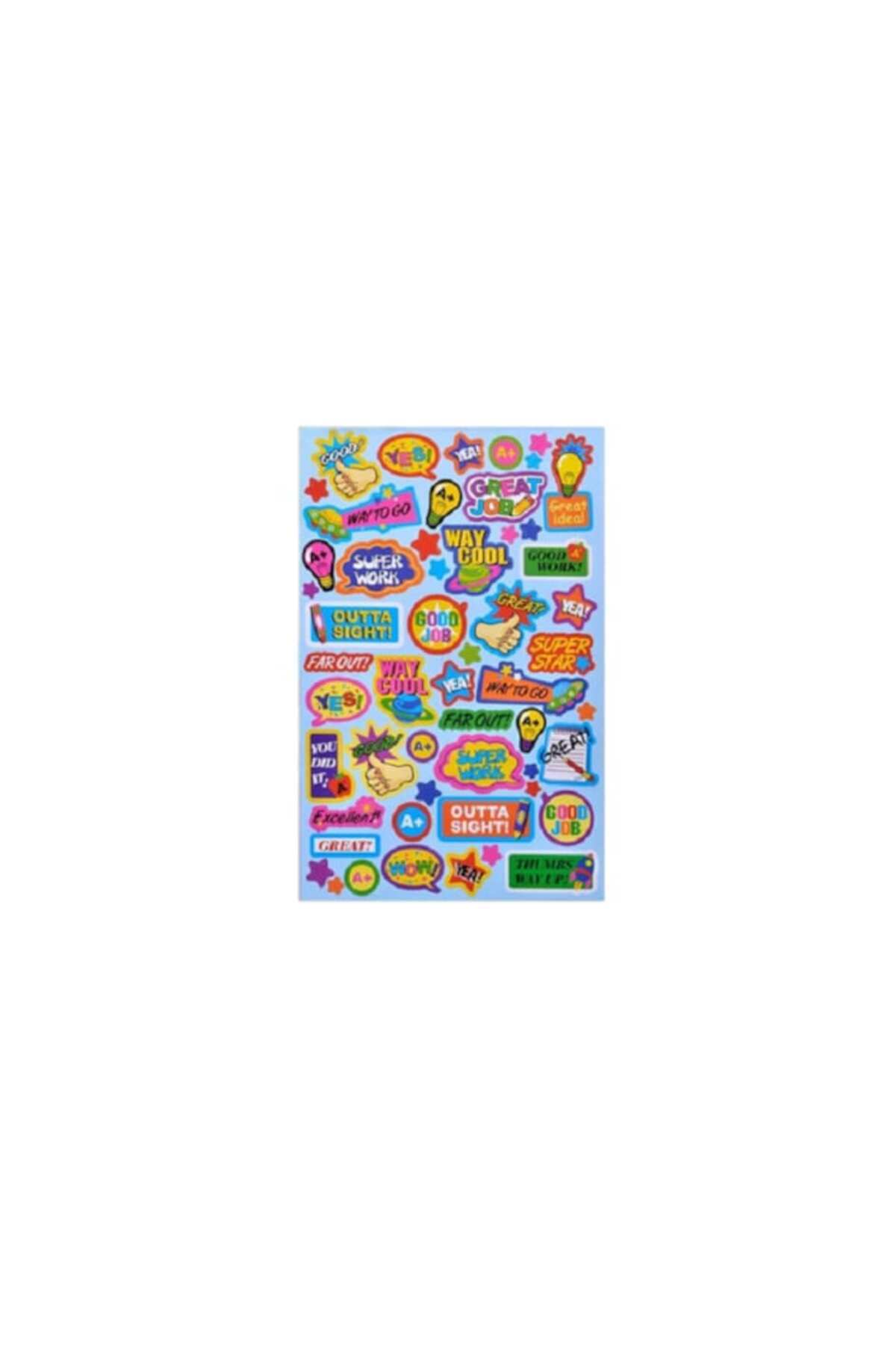 SOHO-Notebook with 1000 Stickers, Different Sizes and Designs, Super Cool, Multicolor 3