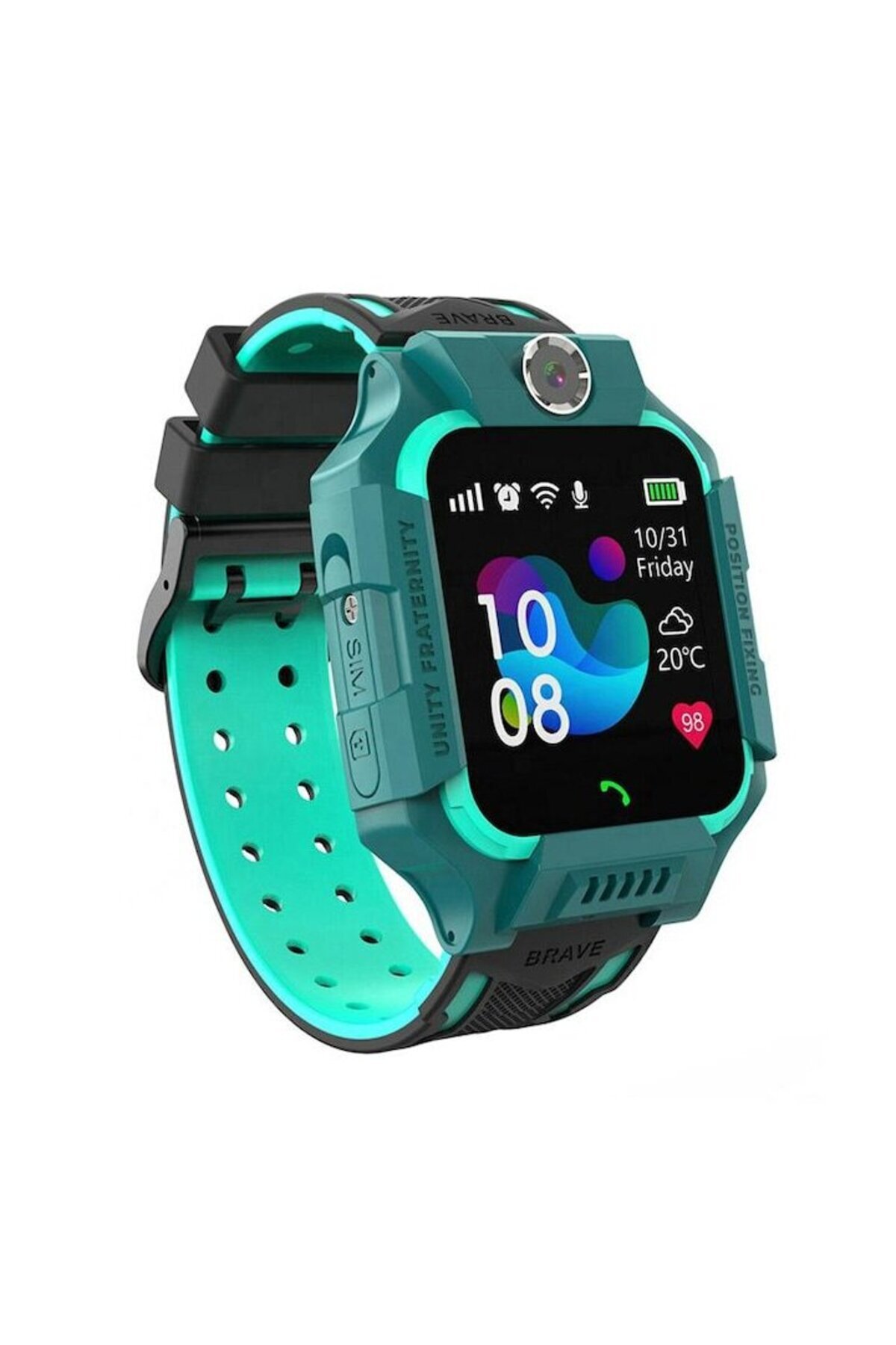 SOHO-Defender Smart Watch for children with SIM and built-in video camera, LBS location, Green 3