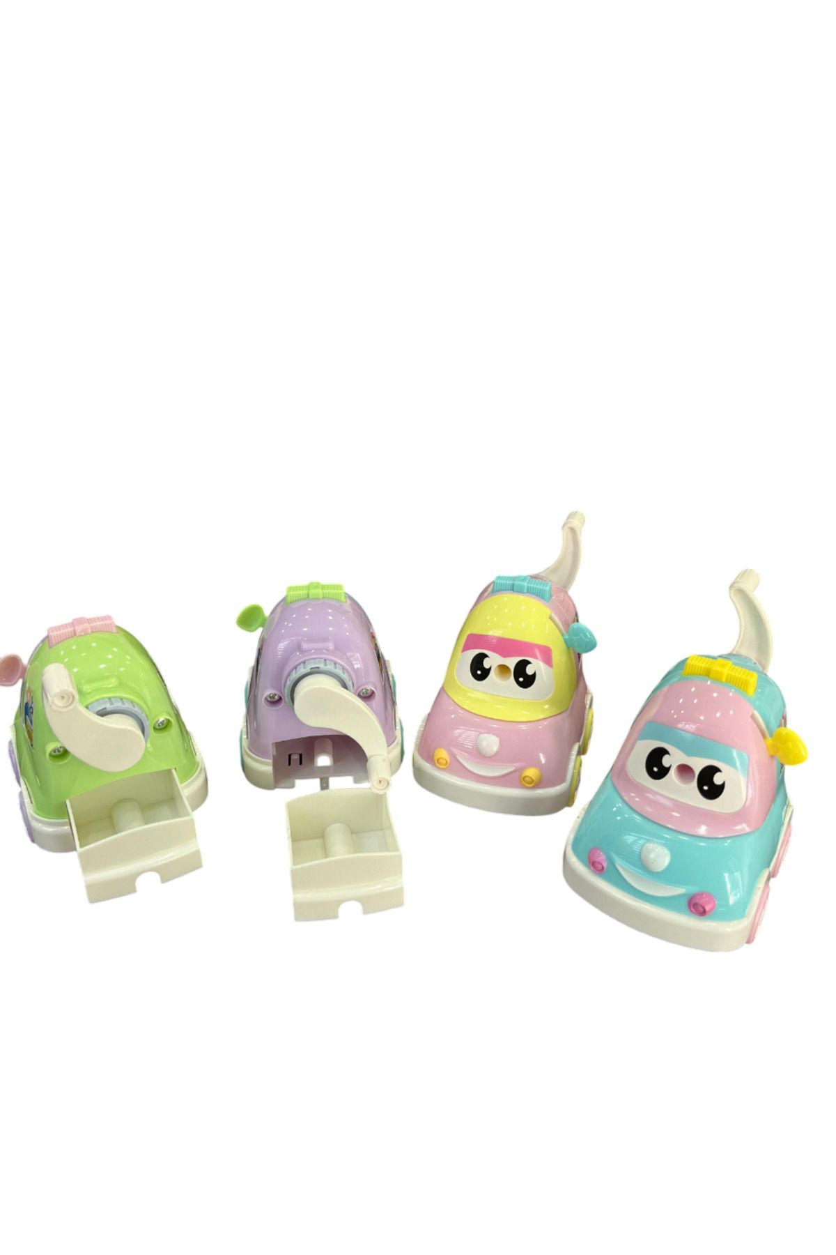 Brons-Cute Car Patterned Table Top Pencil Sharpener with Handle 3