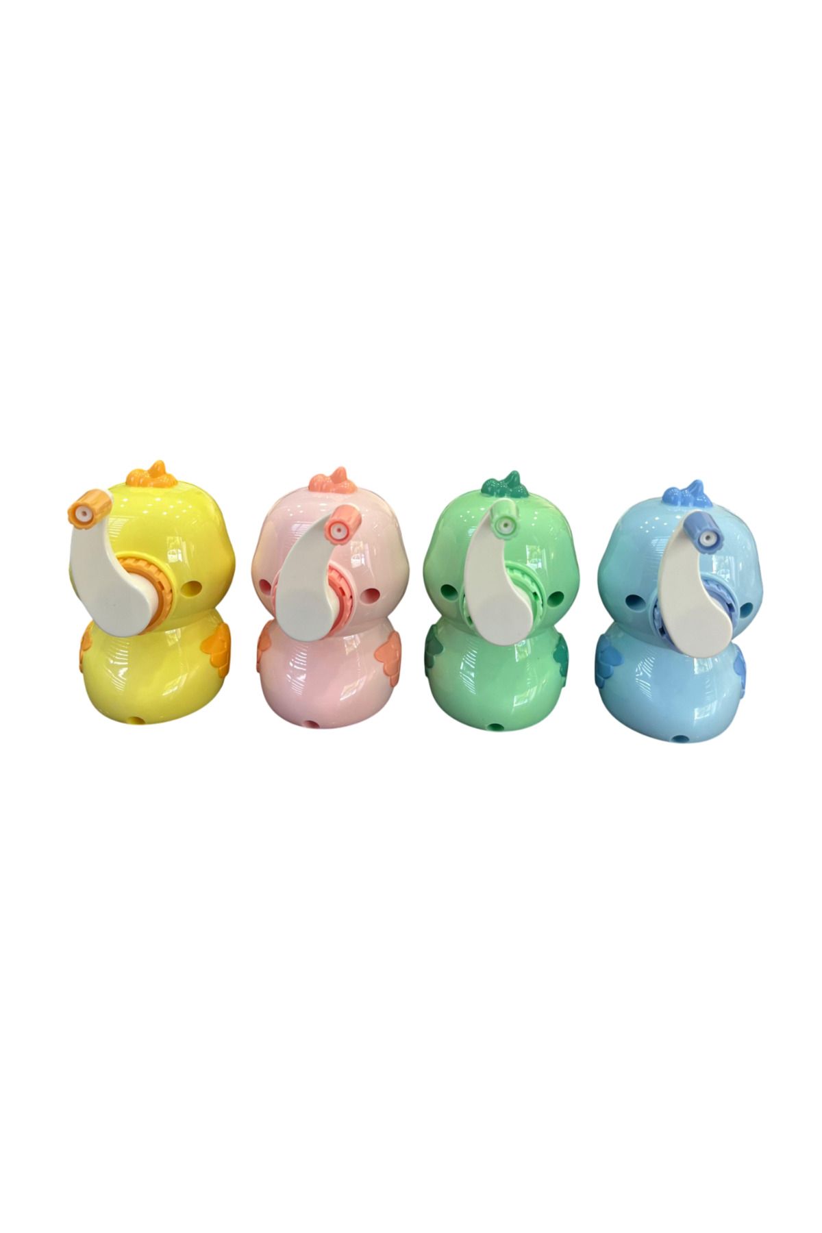 Brons-Cute Duck Patterned Table Top Pencil Sharpener with Arms 3