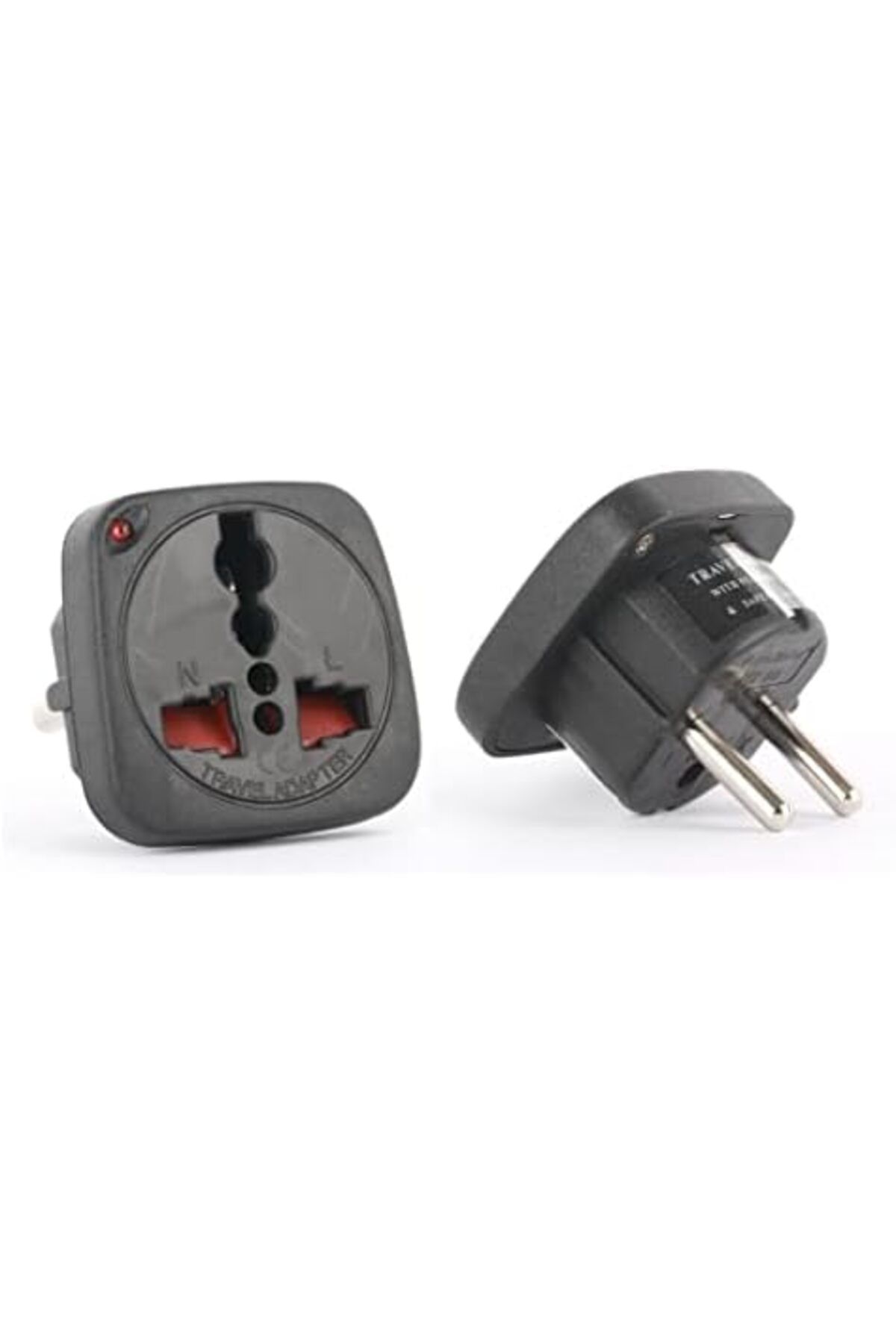 Terminatör-Terminator Multi Traveler Adapter With Shutter & Indicator (EU to Universal) Model No. TL-15B 1