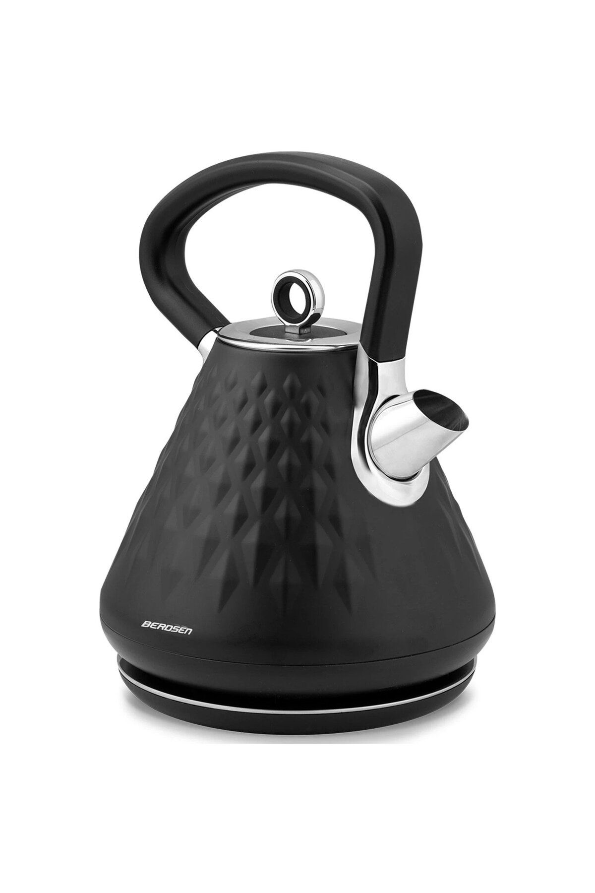 Berdsen-Kettle with 360 degree rotating base, illuminated switch, 29 cm x 23 cm, black 1