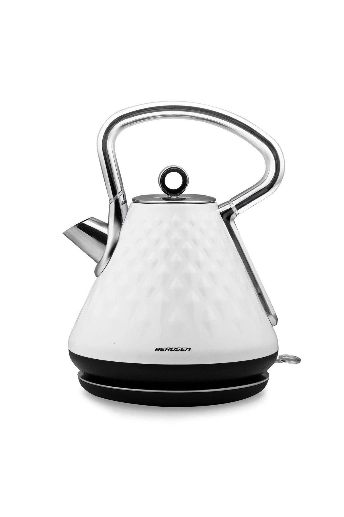 Berdsen-Kettle with 360 degree rotating base, illuminated switch, 29 cm x 23 cm, white 1