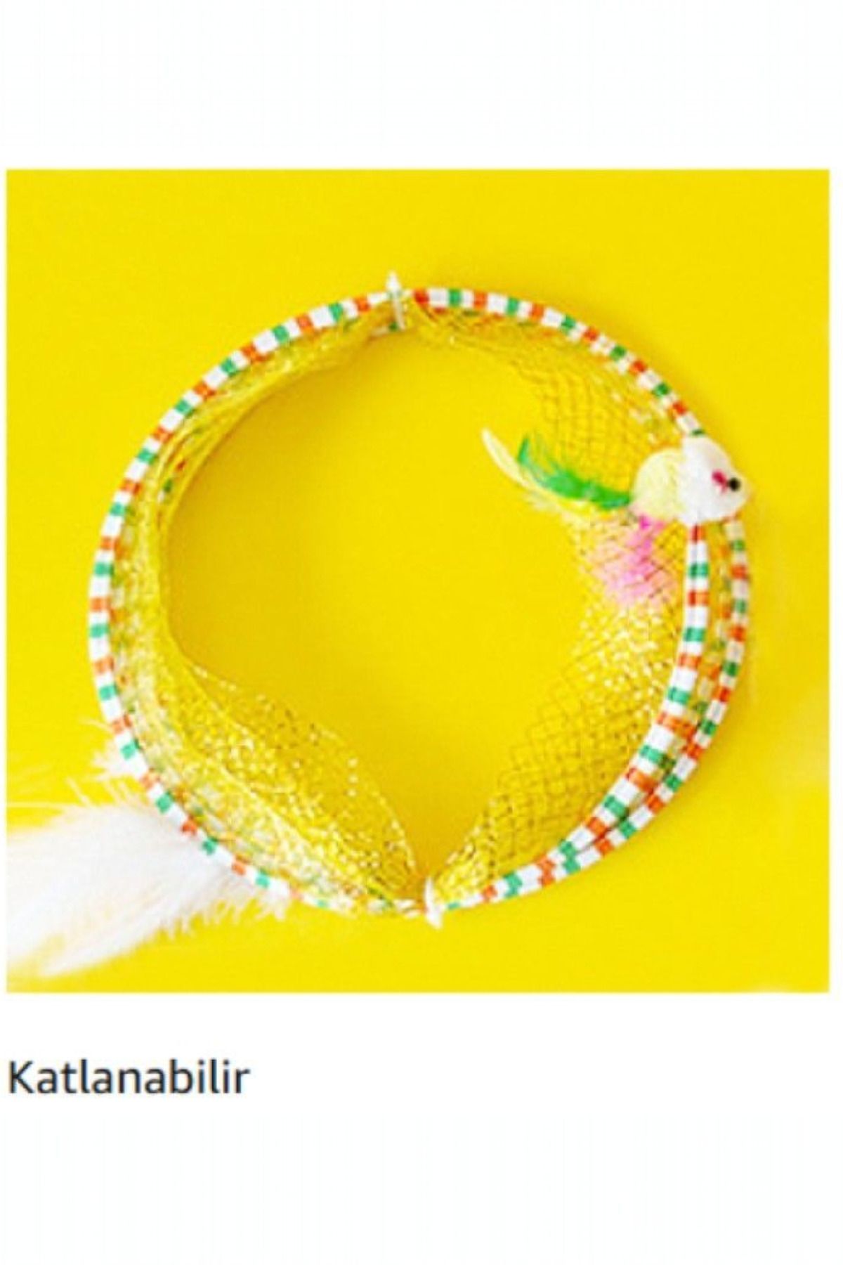 DodoJoy-Cat Play Tunnel Folding Play Tunnel Cat Entertainment Tunnel Hide Tunnel for Cat 4