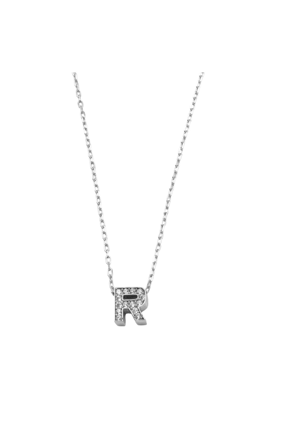 Bijuteria SORELLY-Silver Chain Initial R 5