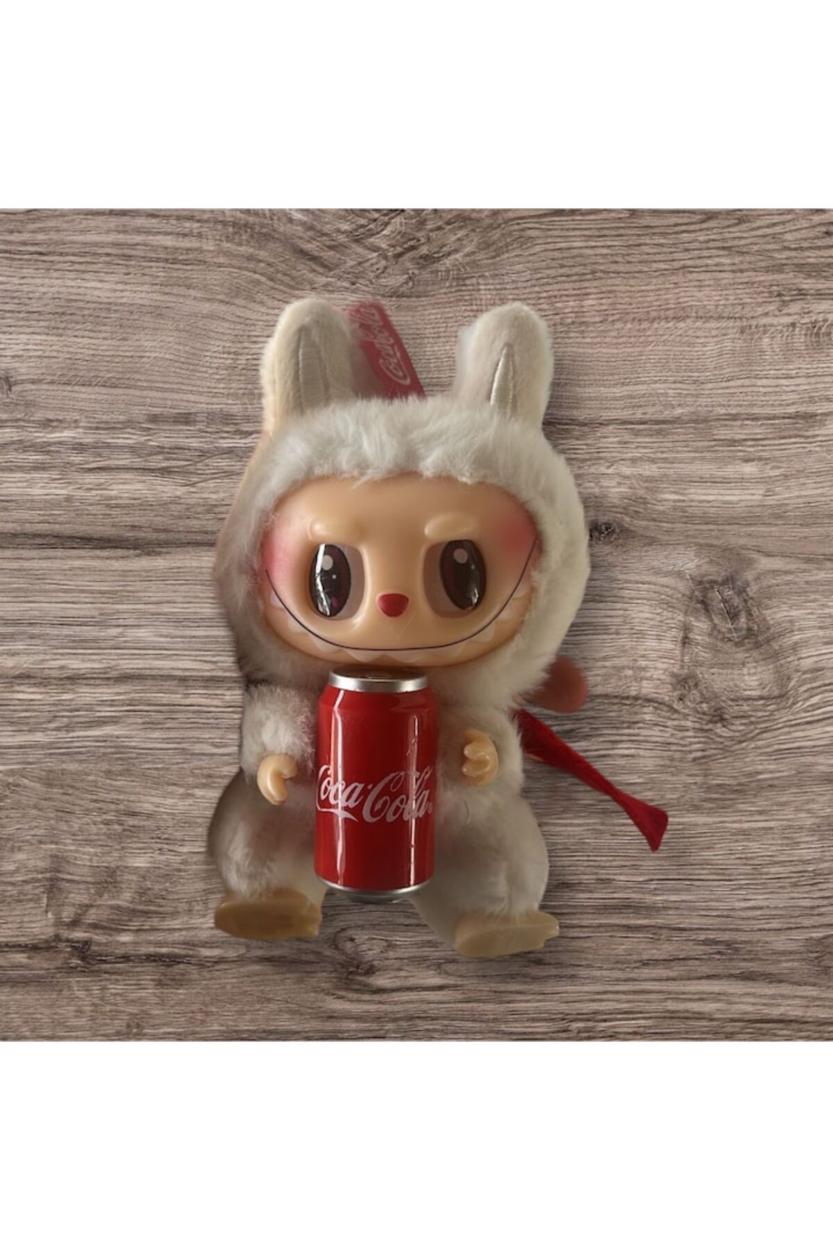 LABUBU-Pachet de jucării de pluș - Blindbox Coca Cola + Set inteligent de pastă de modelat 3