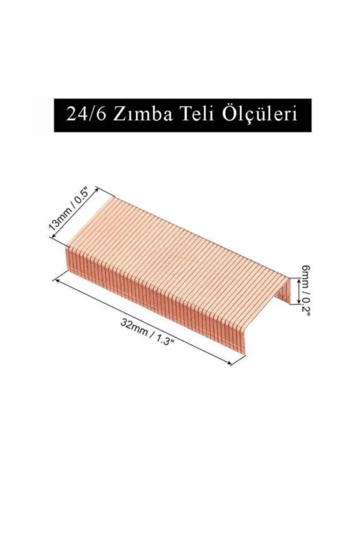 Delta-Staple Wire 24/6 Copper 1000 Pcs 10 Pack Large Staple Wire Yellow 30 Sheets Stapling Capacity 3