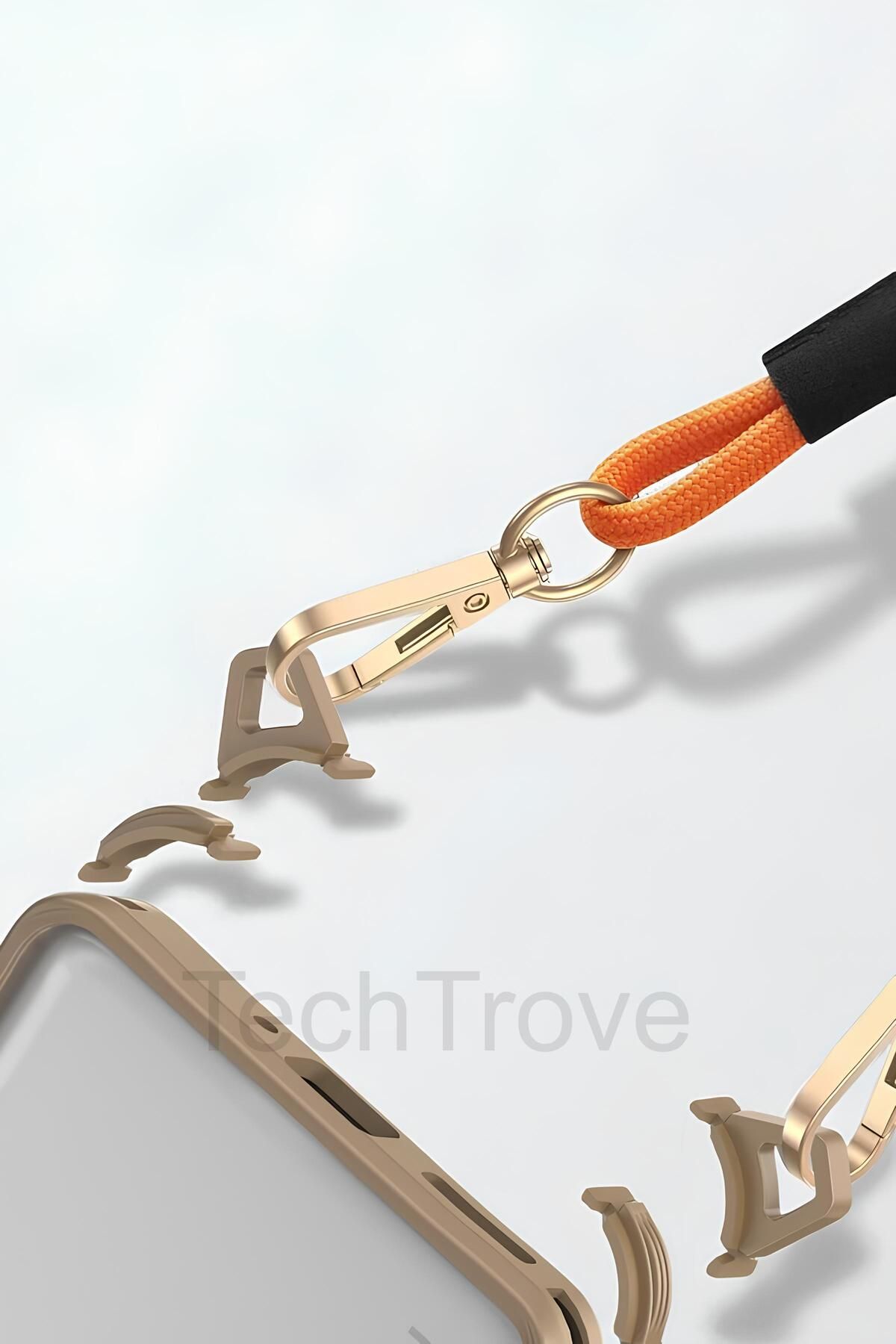 TechTrove-حافظة Poco C65 مع حماية للكاميرا وغطاء خلفي شفاف مع حامل حزام 4