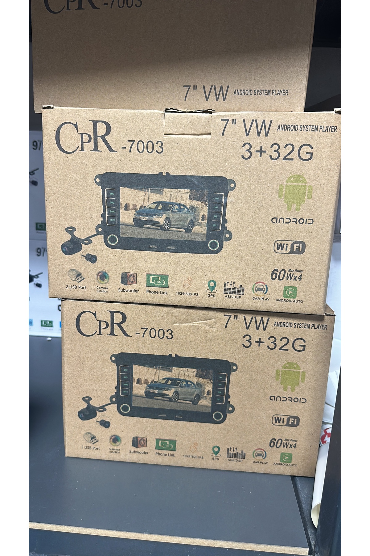 CPR Vw 7 Car 3ram-32gb ahd kamera hediyeli Woswagen Multımedia
