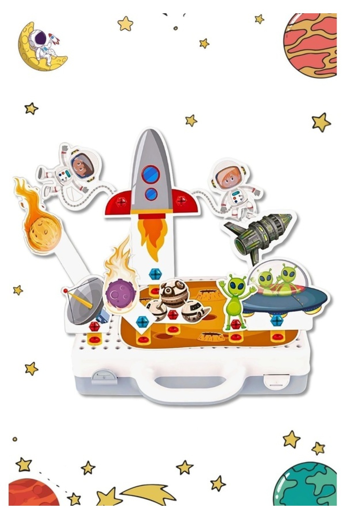 Tıfıl Toys Oyuncak 3D Matkap Seti Söktak Uzay Serisi - Fiyatı