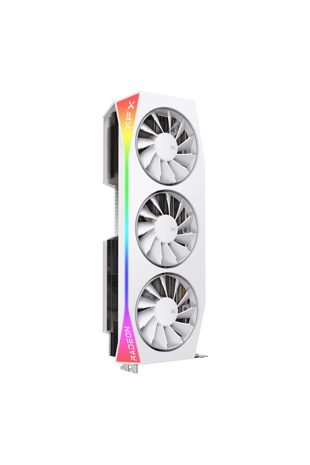 XFX-Placa video XFX Mercury AMD Radeon RX 9070XT OC White Magnetic Air Edition RGB, 16GB, GDDR6, 256-bit 3